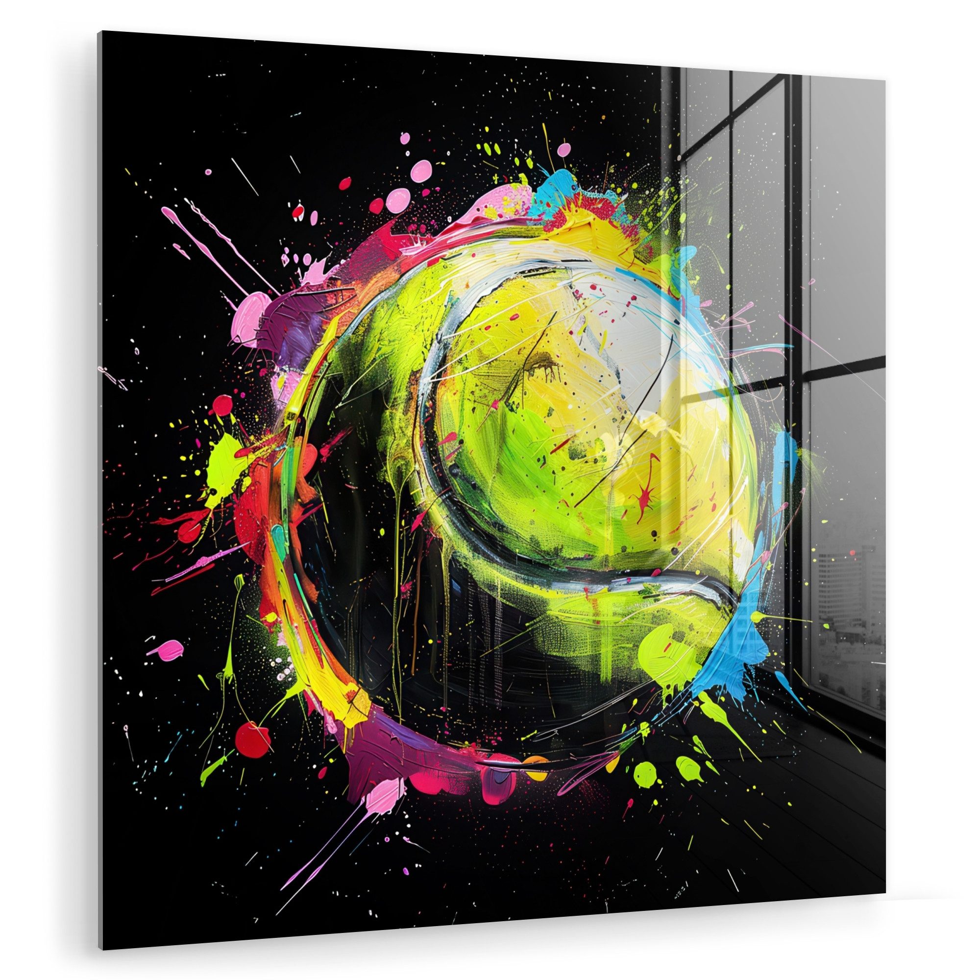 MuchoWow Acrylglasbild Graffiti - Sport - günstig online kaufen