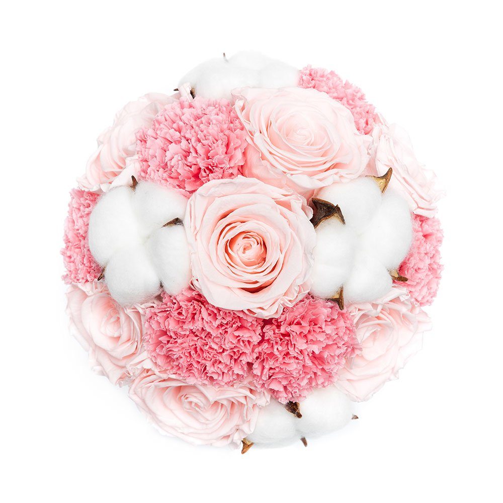 Lieblingsmensch - - Flowerbox Candy, Cotton Trockenblume Medium MARYLEA