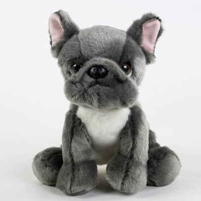 Teddys Rothenburg Kuscheltier Französische Bulldogge grau 26 cm sitzend Kuscheltier Hund (Hund)