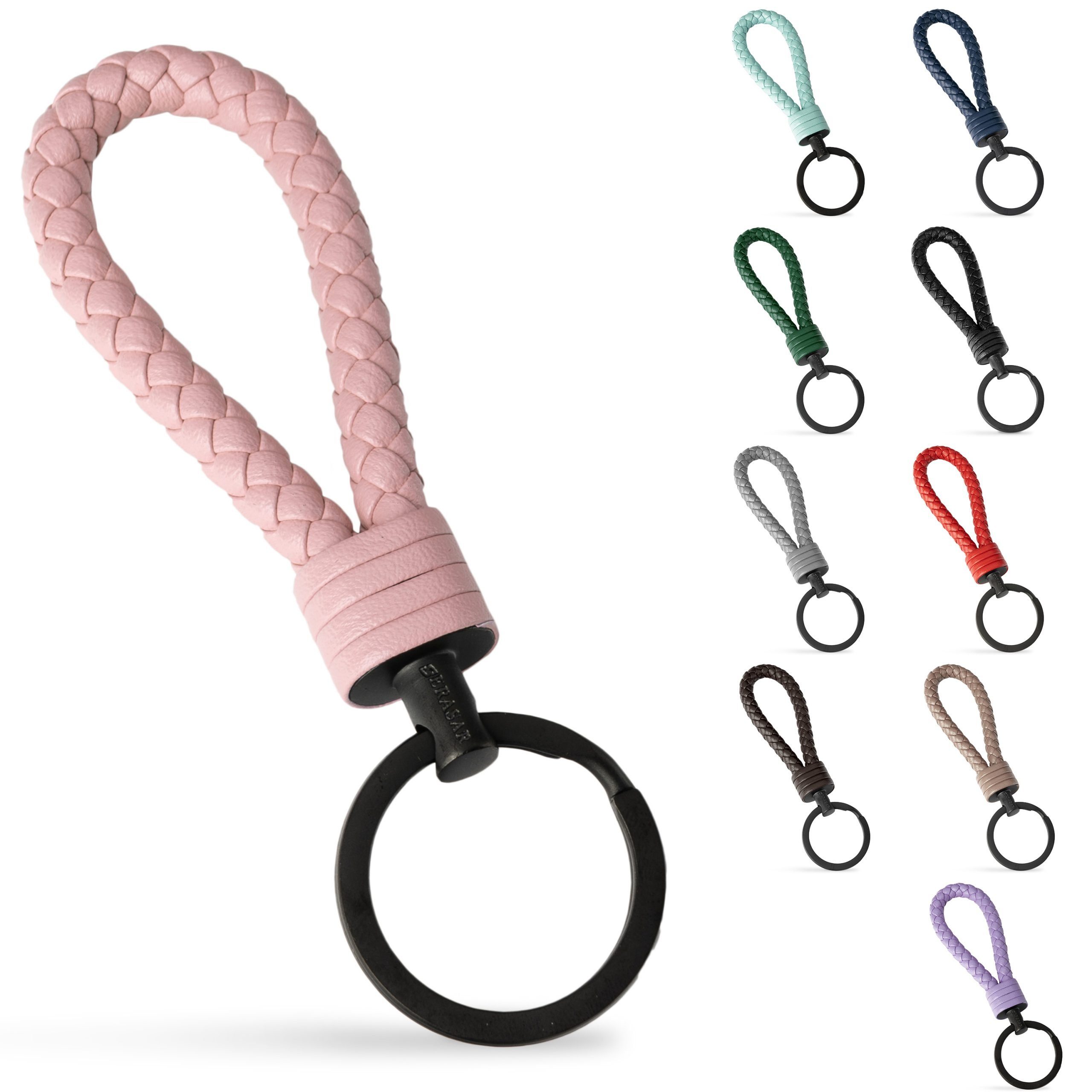 SERASAR Schlüsselanhänger Leder Schlüsselanhänger "Strong" (1-tlg), günstig online kaufen