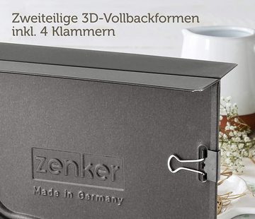 Zenker Backform Vollbackform Motiv Backform Ostern 3D Lamm Osterlamm und Hase