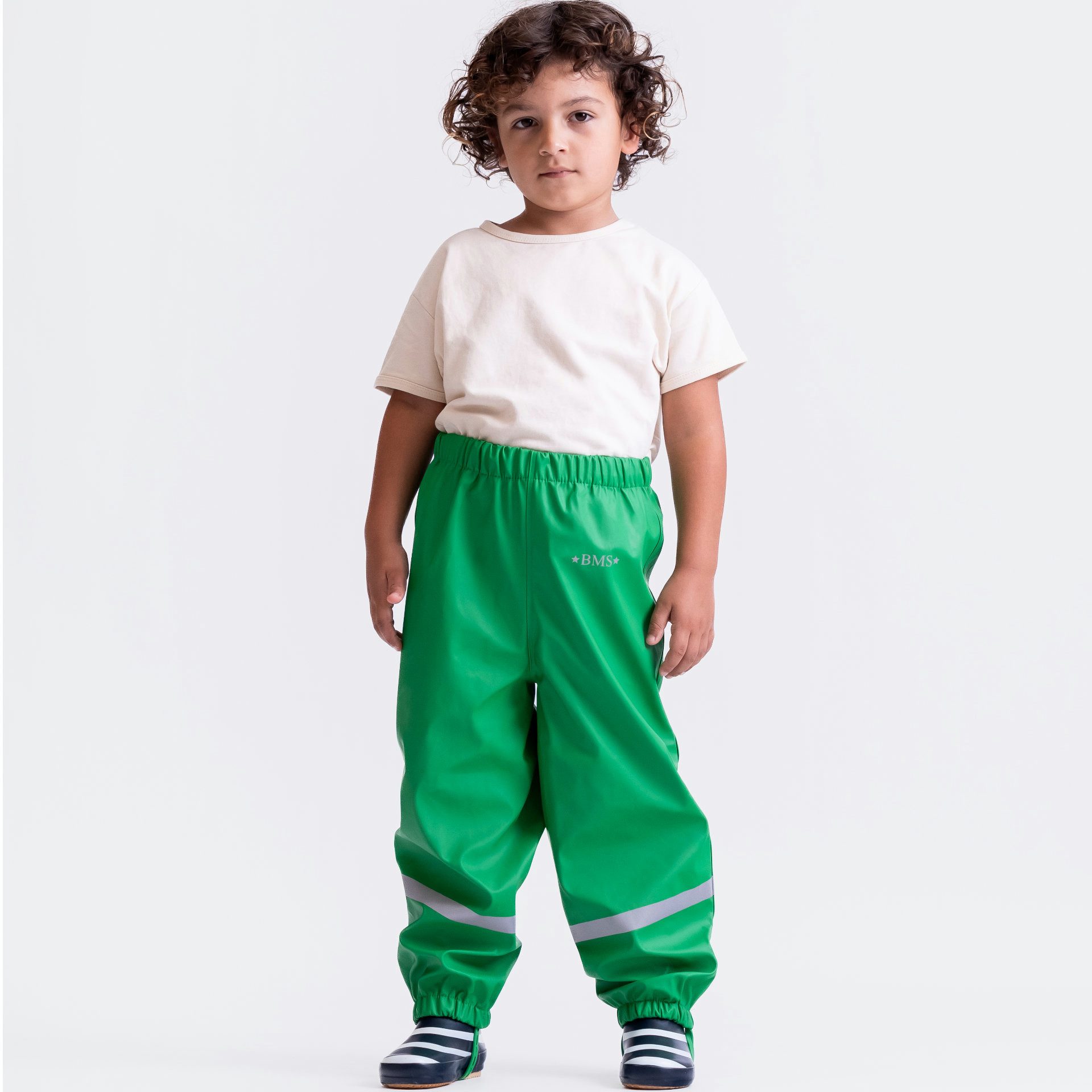BMS Regen- und Matschhose BMS Regenbundhose für Kinder 100% wasserdicht ideal für den Waldkindergarten