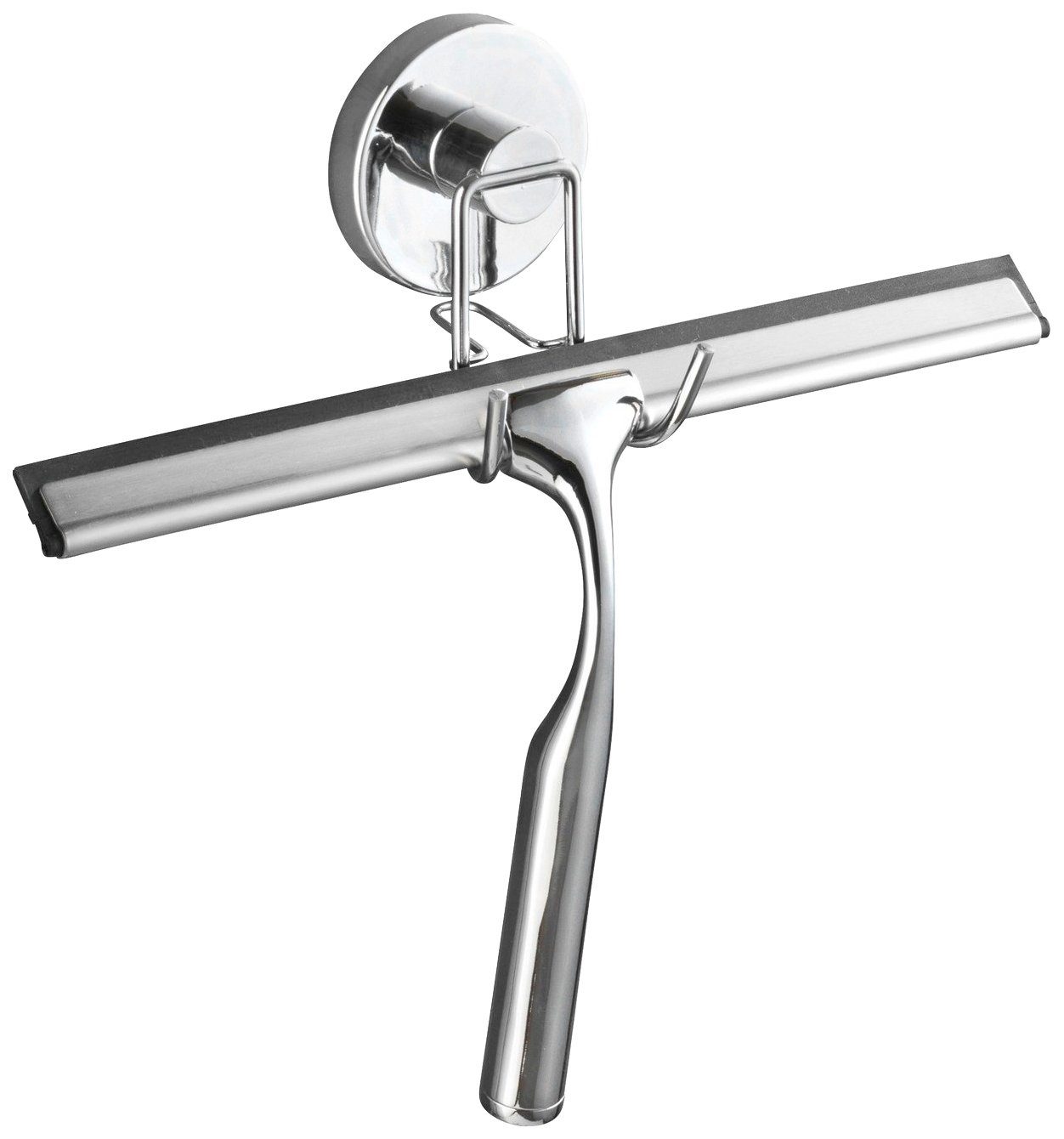 WENKO Duschabzieher Vacuum-Loc, (2-St), Badezimmerwischer