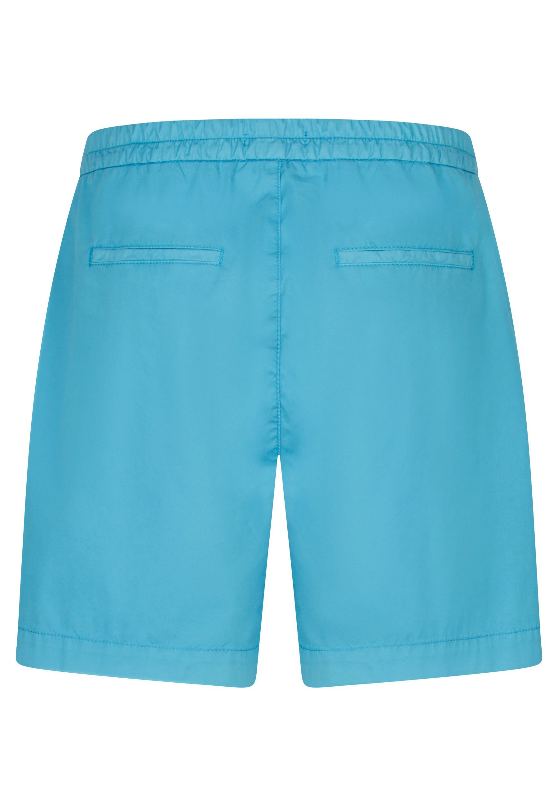 ANGELS Bermudas Kurze Hose Wide Short Label-Applikationen blue Leg mit
