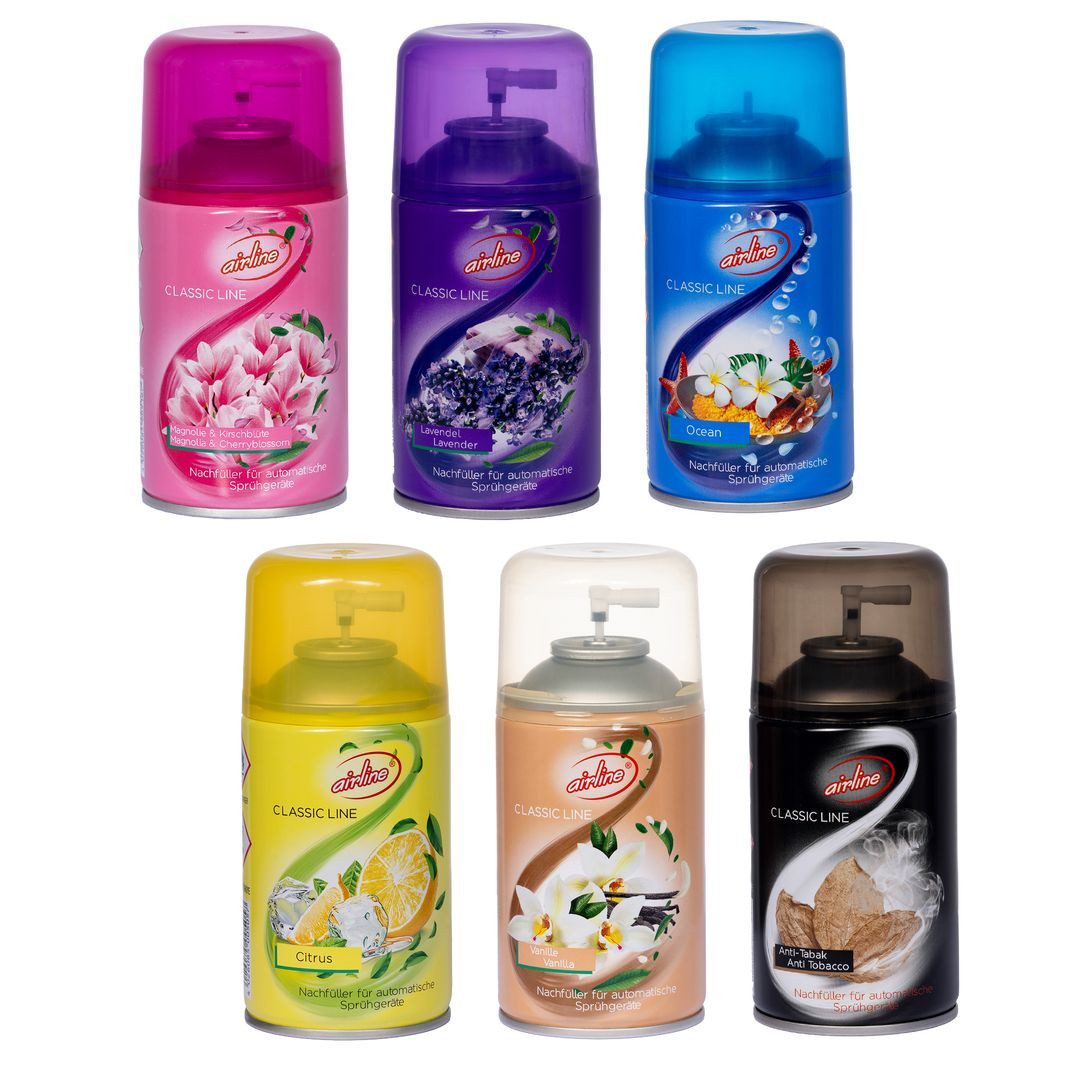 laro Raumduft Mix Raumduftspray Nachfüller für automatische Duftspender (6-St)