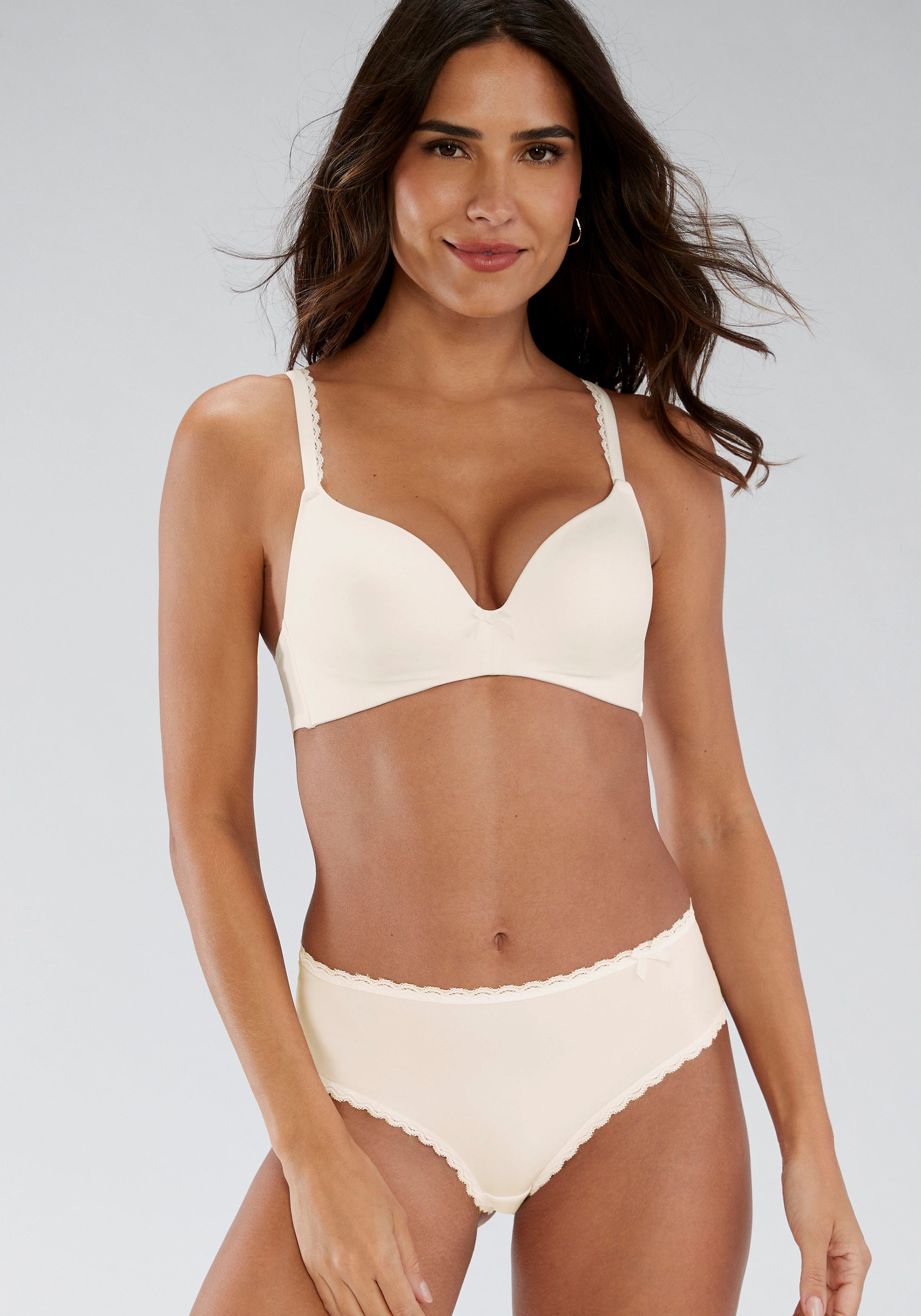 s.Oliver Bralette-BH Camille ohne Bügel, mit verzierten Trägern – Bild 4 von 5