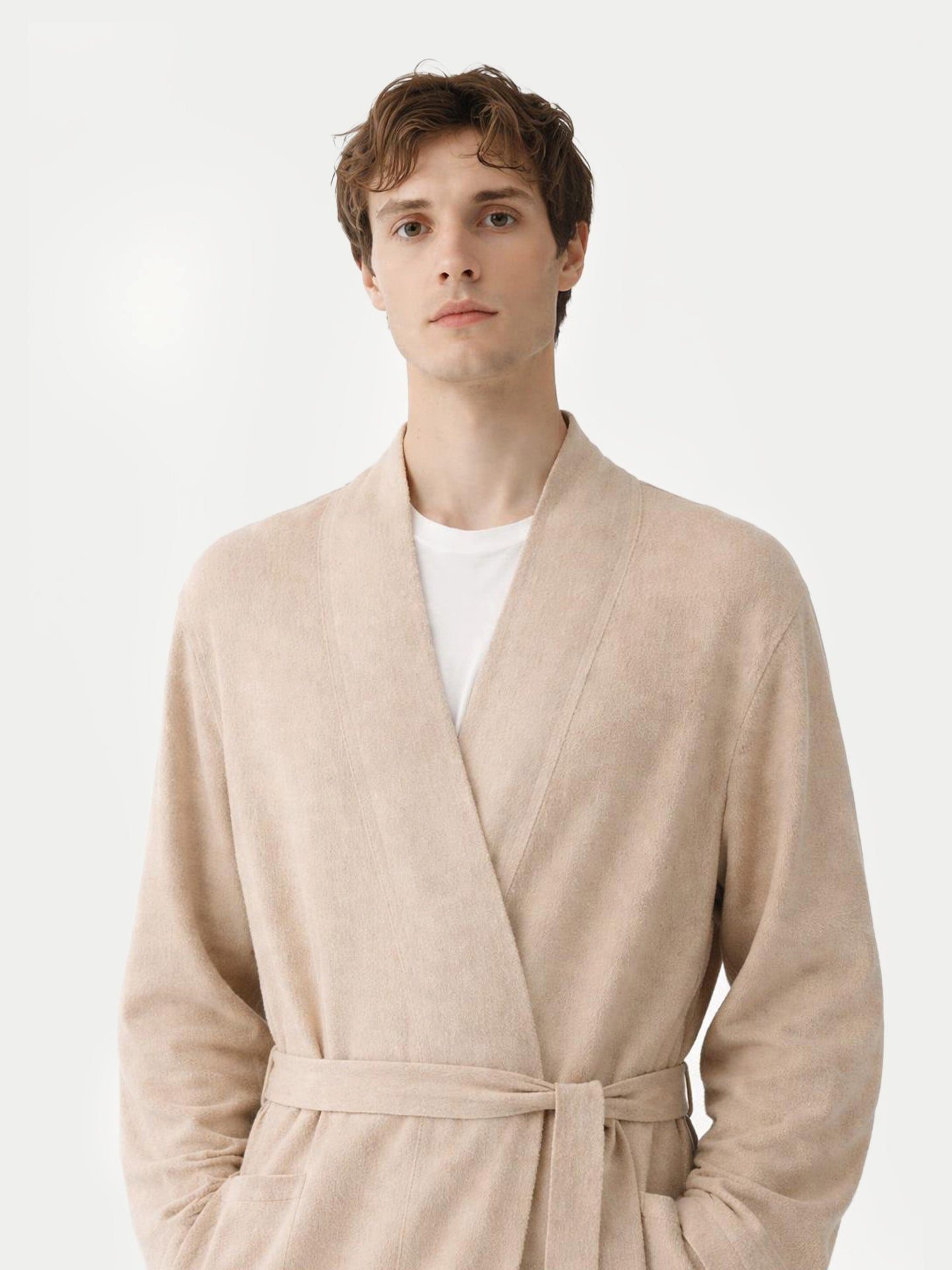 GOBI Cashmere Badeanzug Herren-Morgenmantel aus Kaschmir günstig online kaufen