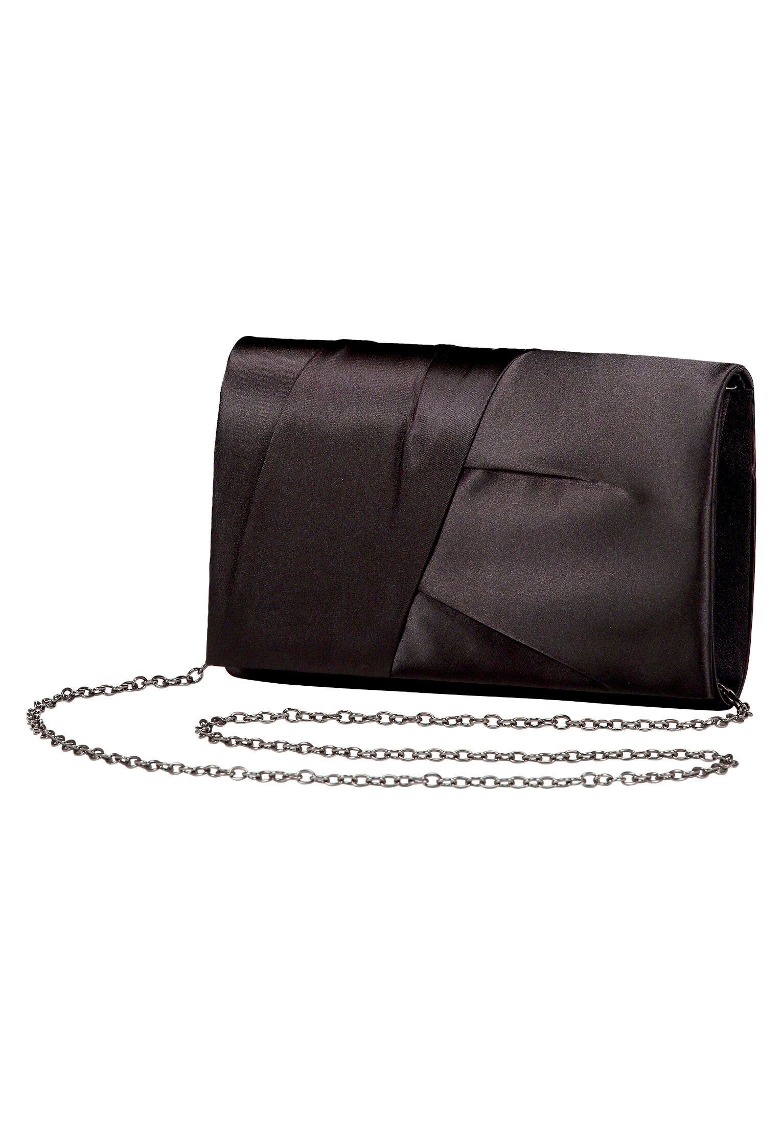 Vera Mont Abendtasche Damen unifarben, Falten