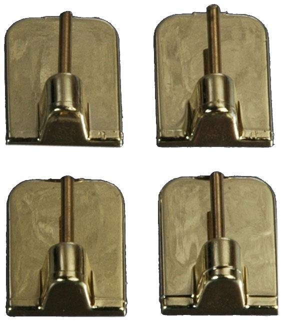 Liedeco Klebeträger, Vitragen-Bistrostangen, (Set, 4-tlg), für günstig online kaufen