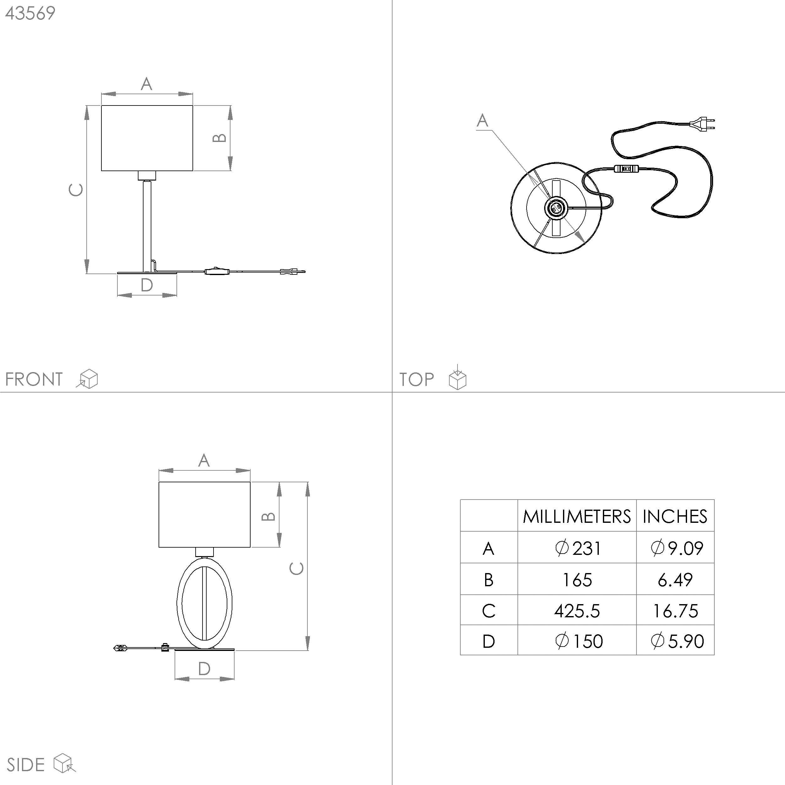 EGLO Tischleuchte BASILDON 1 Tischlampe, Stahl, Holz und Textil, Nachttisch günstig online kaufen