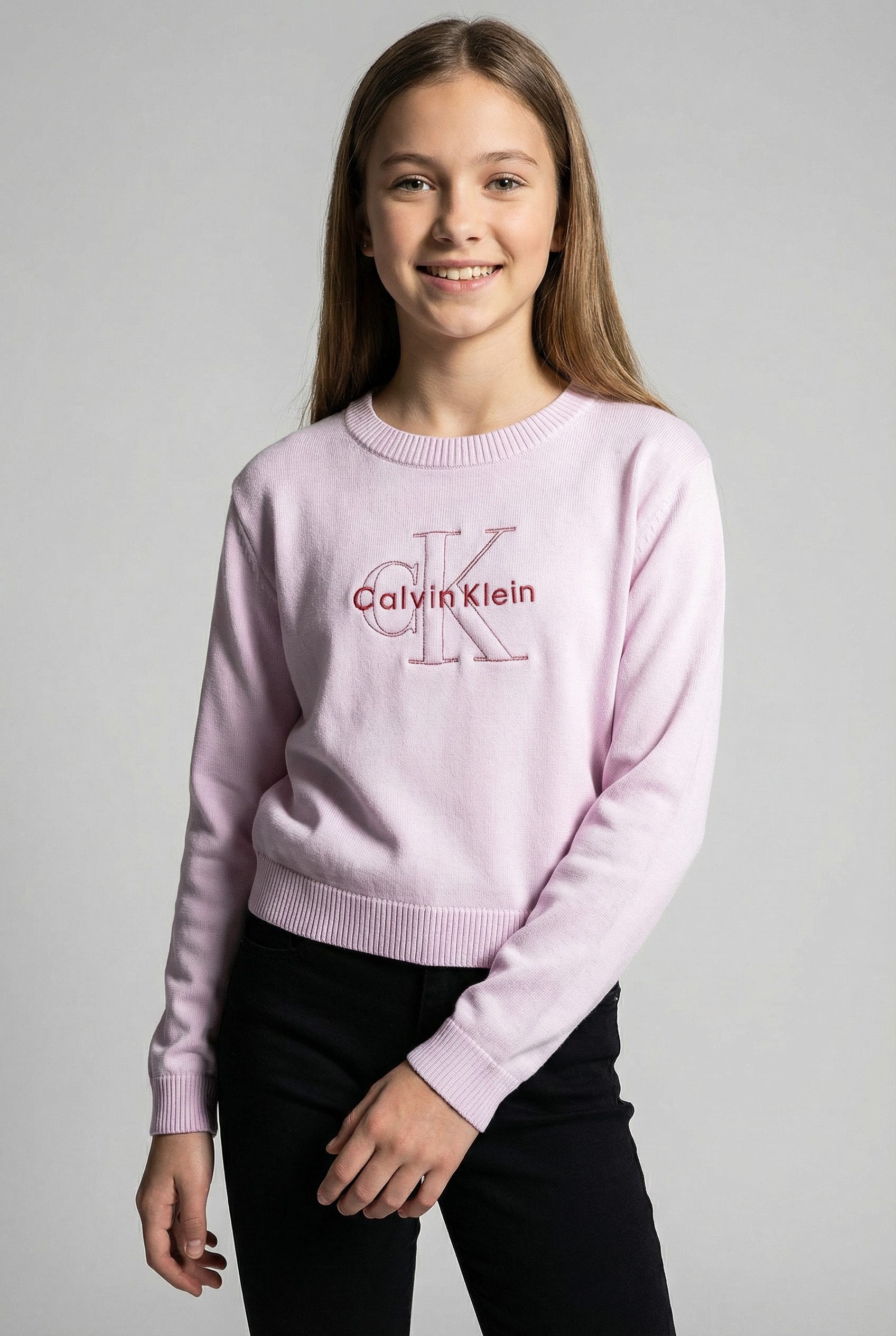 Calvin Klein Jeans Strickpullover Regular fit, für Kinder bis 16 Jahre