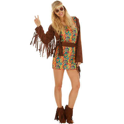 dressforfun Hippie-Kostüm Frauenkostüm Lady Freedom