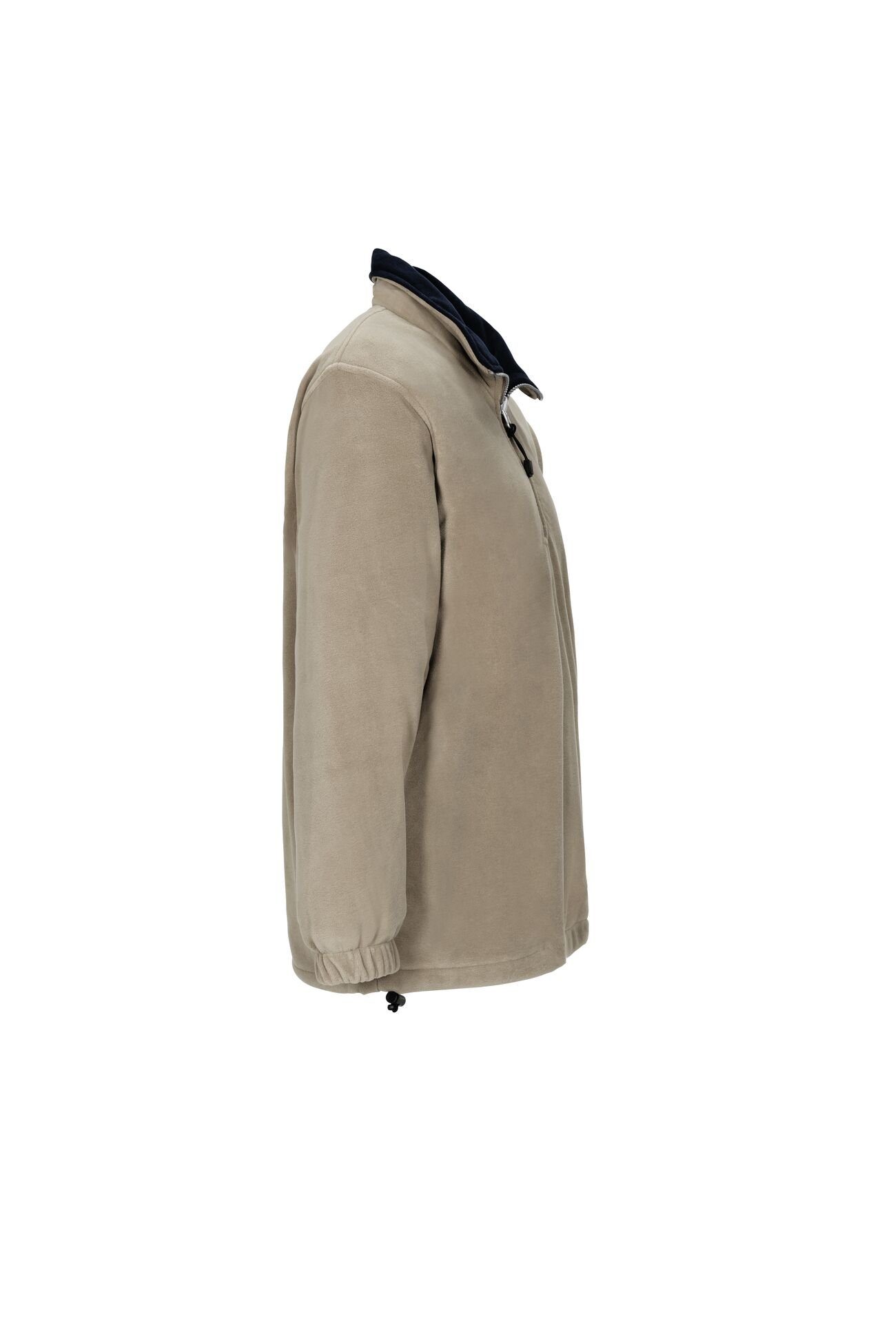 TRIZERATOP Arbeitsjacke Relax Fleecetroyer Outdoor camel/marine Größe XXL