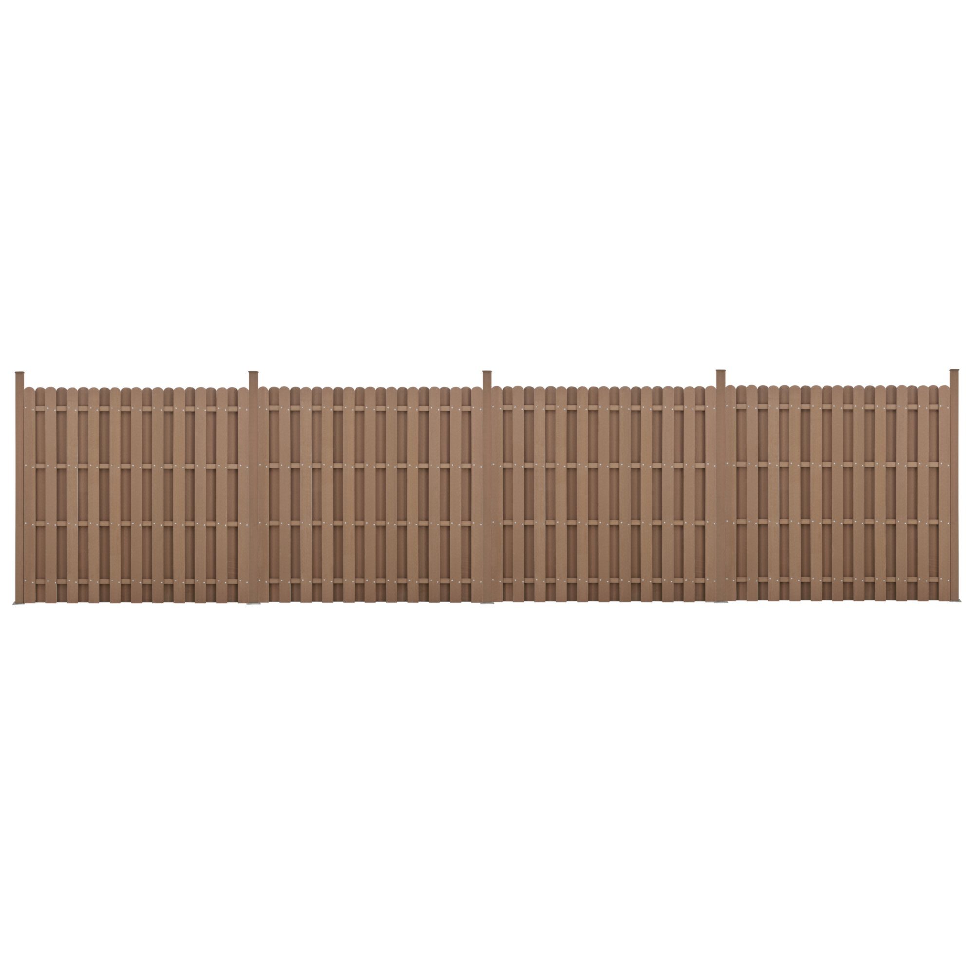 neu.holz Gartenzaun, (mit Pfosten), »Langreo« Lamellenzaun günstig online kaufen