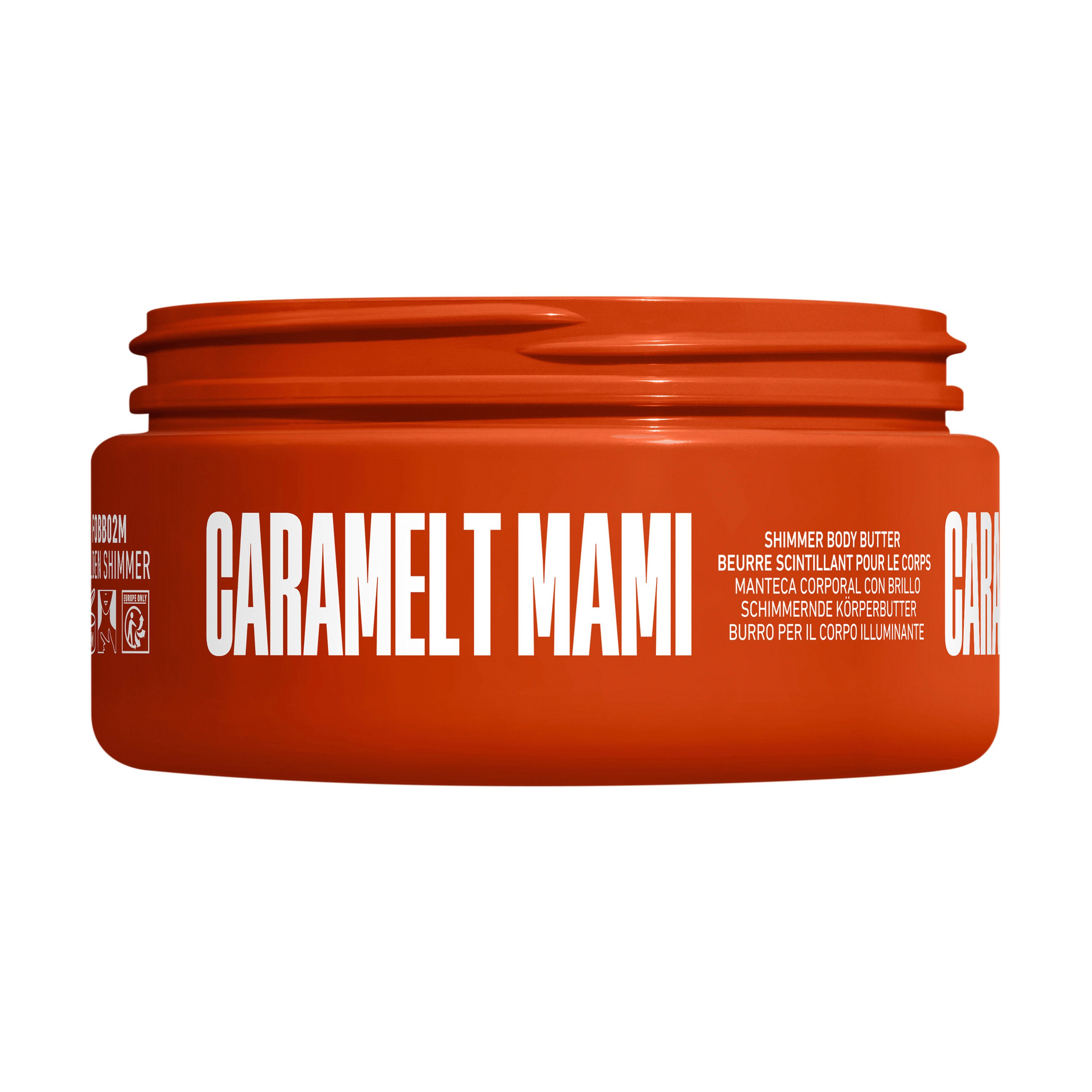 NYX PROFESSIONAL MAKEUP Körperbutter FAT OIL BODY BUTTER CARAMELT MAMI, reichhaltige Körperbutter Mini, mit 24h Hydration
