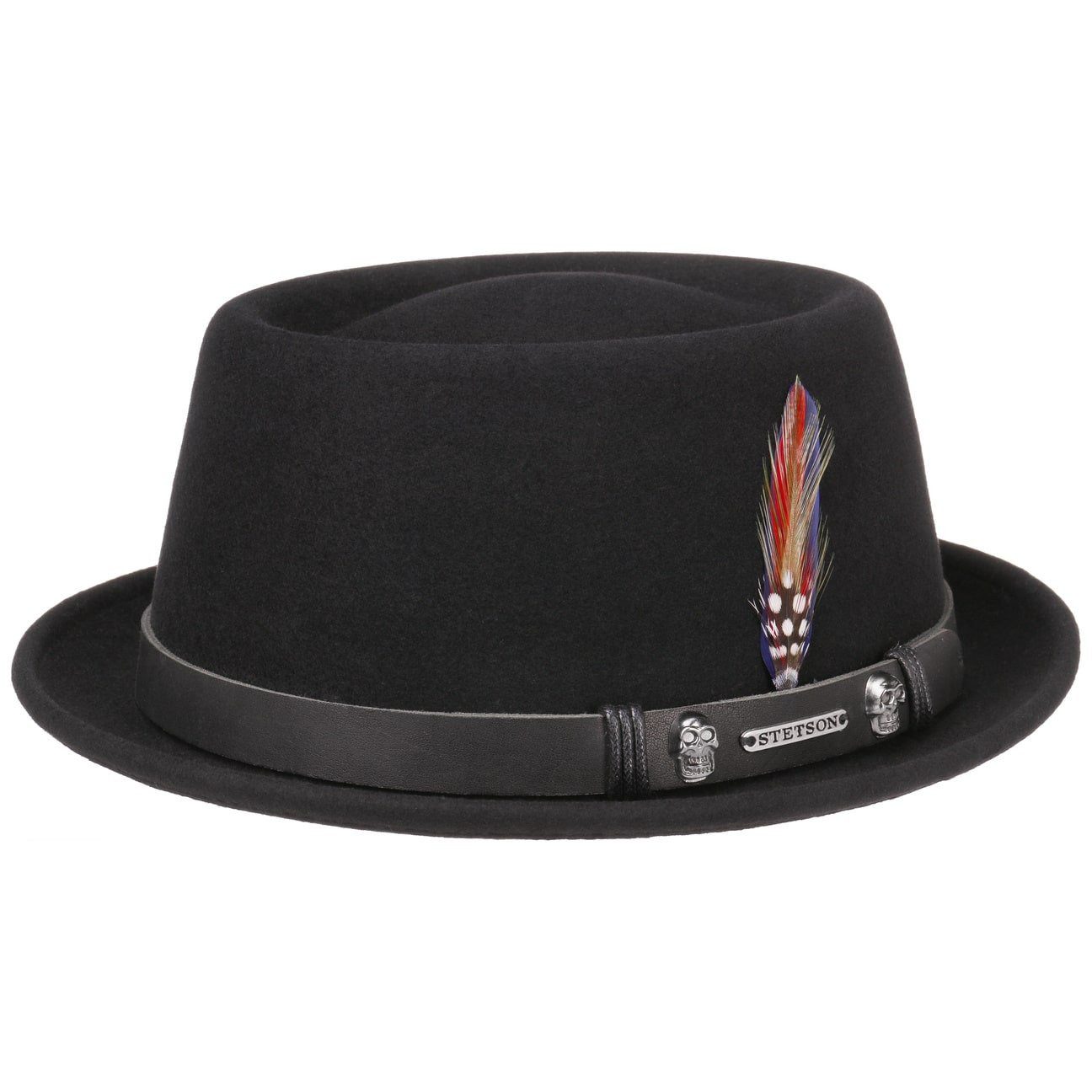 Stetson Fedora (1-St) Wollfilzhut mit Lederband günstig online kaufen