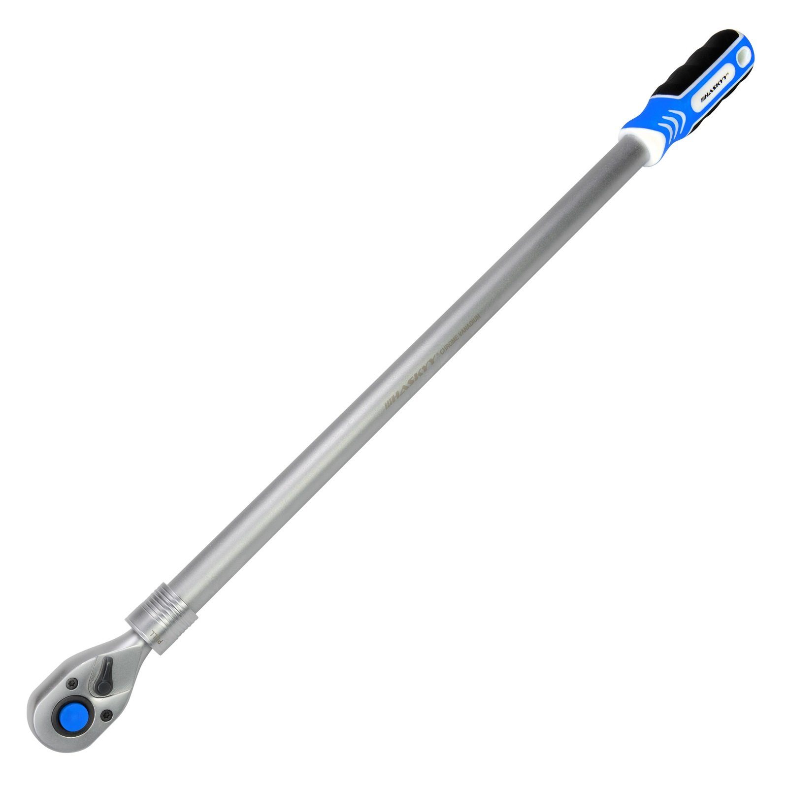 HASKYY Ratsche Teleskop Ratsche Ratschenschlüssel Knarre 1/2" Umschaltknarre 61-75cm