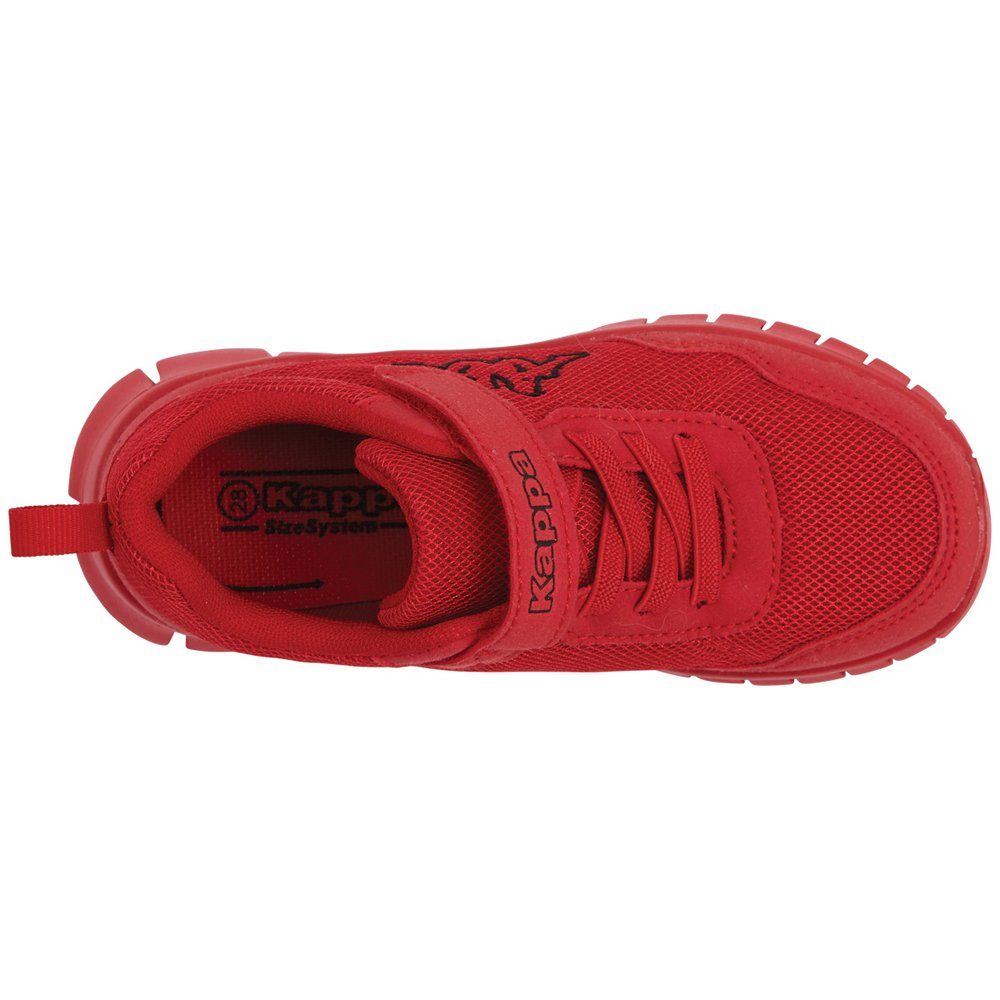 Schnüren einfache ohne Sneaker Handhabung Kappa red-black