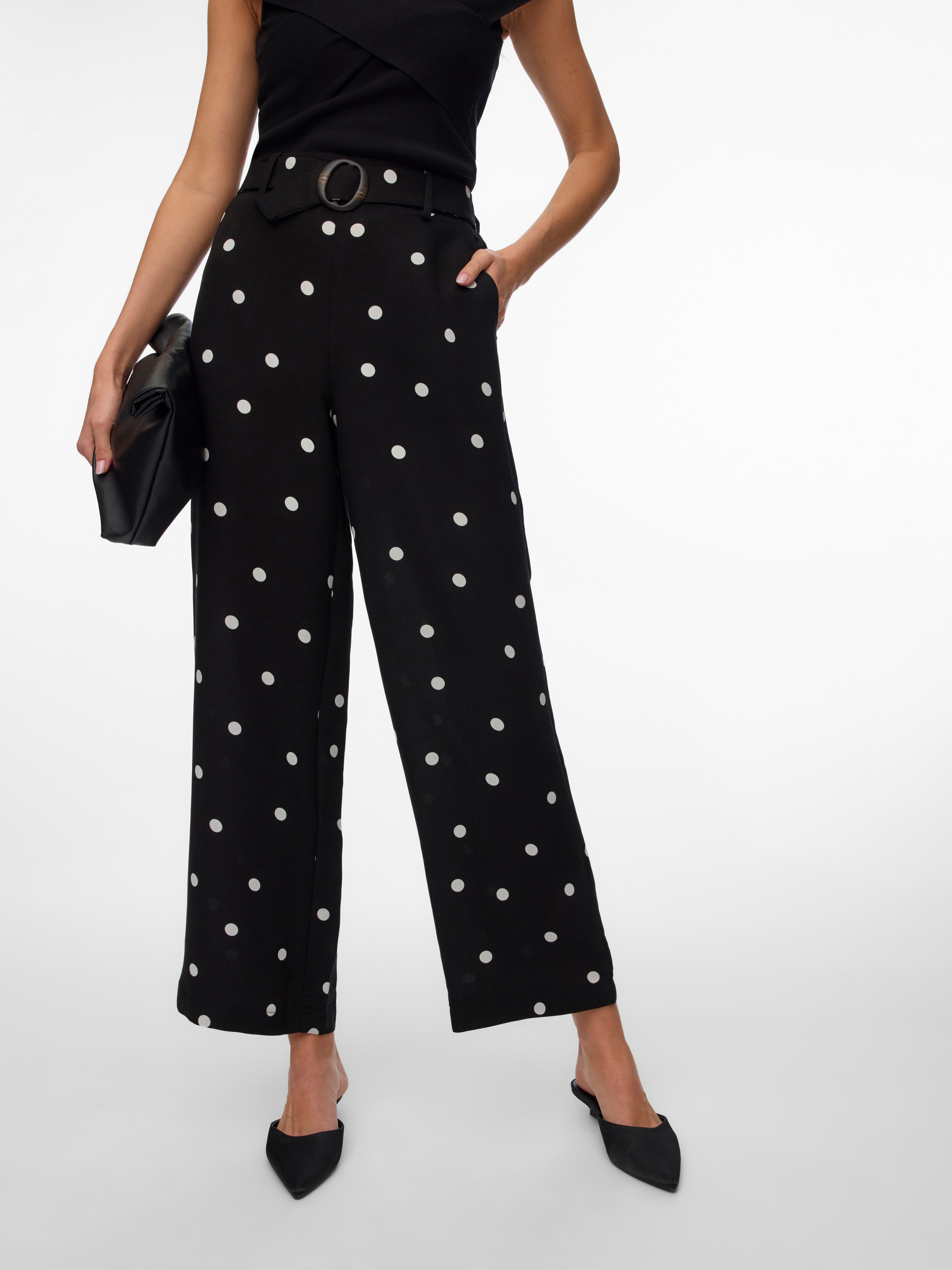 Vero Moda Schlupfhose VMJOAN HW WIDE PANT WVN BTQ Viskosemischung günstig online kaufen
