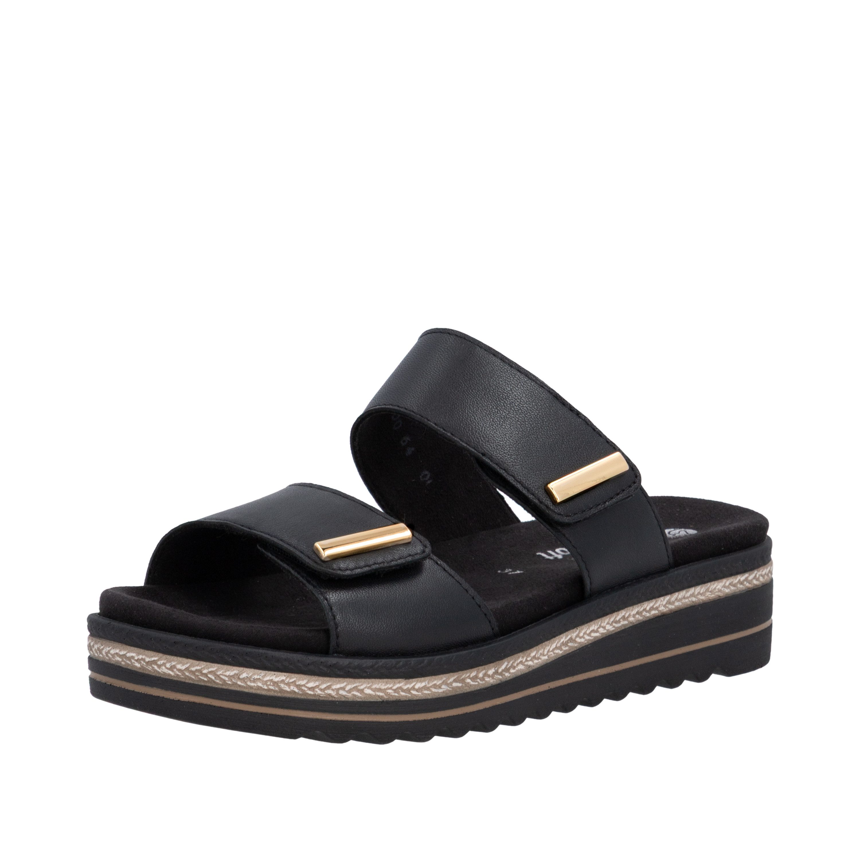 Remonte Pantolette Sommerschuh, Hausschuh, Plateauschuh mit Softfußbett