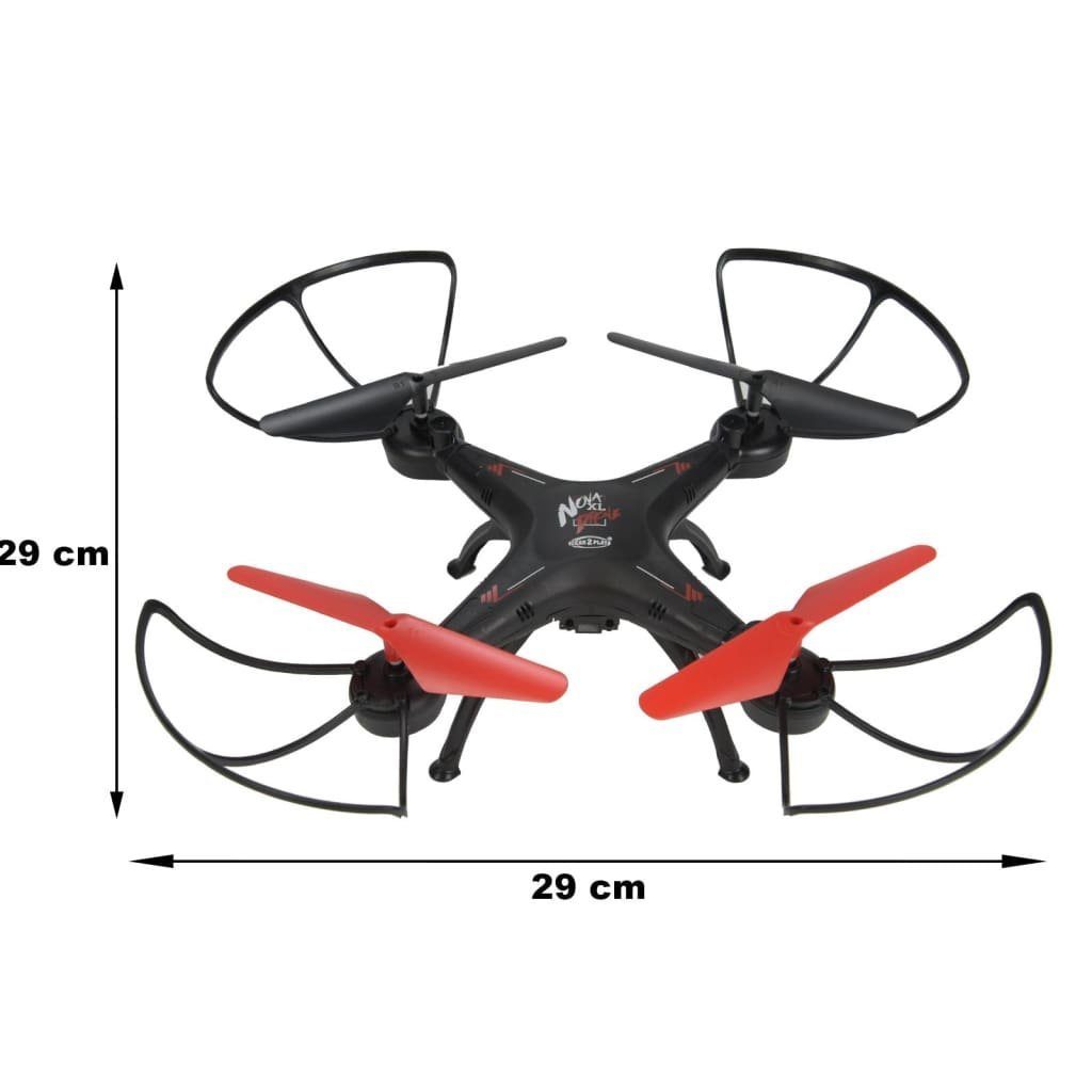Gear2Play RC-Quadrocopter Drohne Nova XL Schwarz und Rot