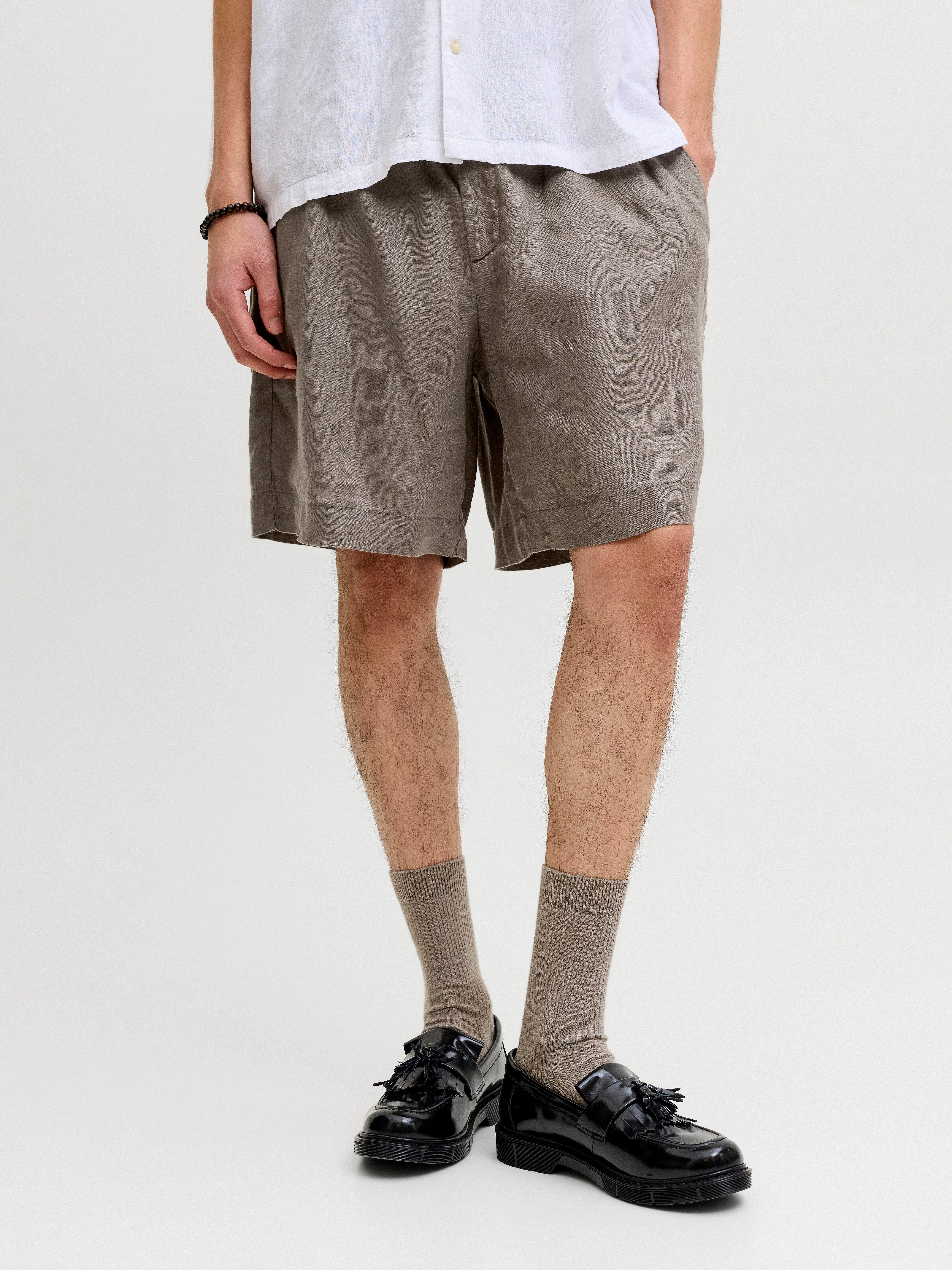 Jack & Jones Shorts JPSTBILL LAWRENCE LINEN SHORTS SRT LN