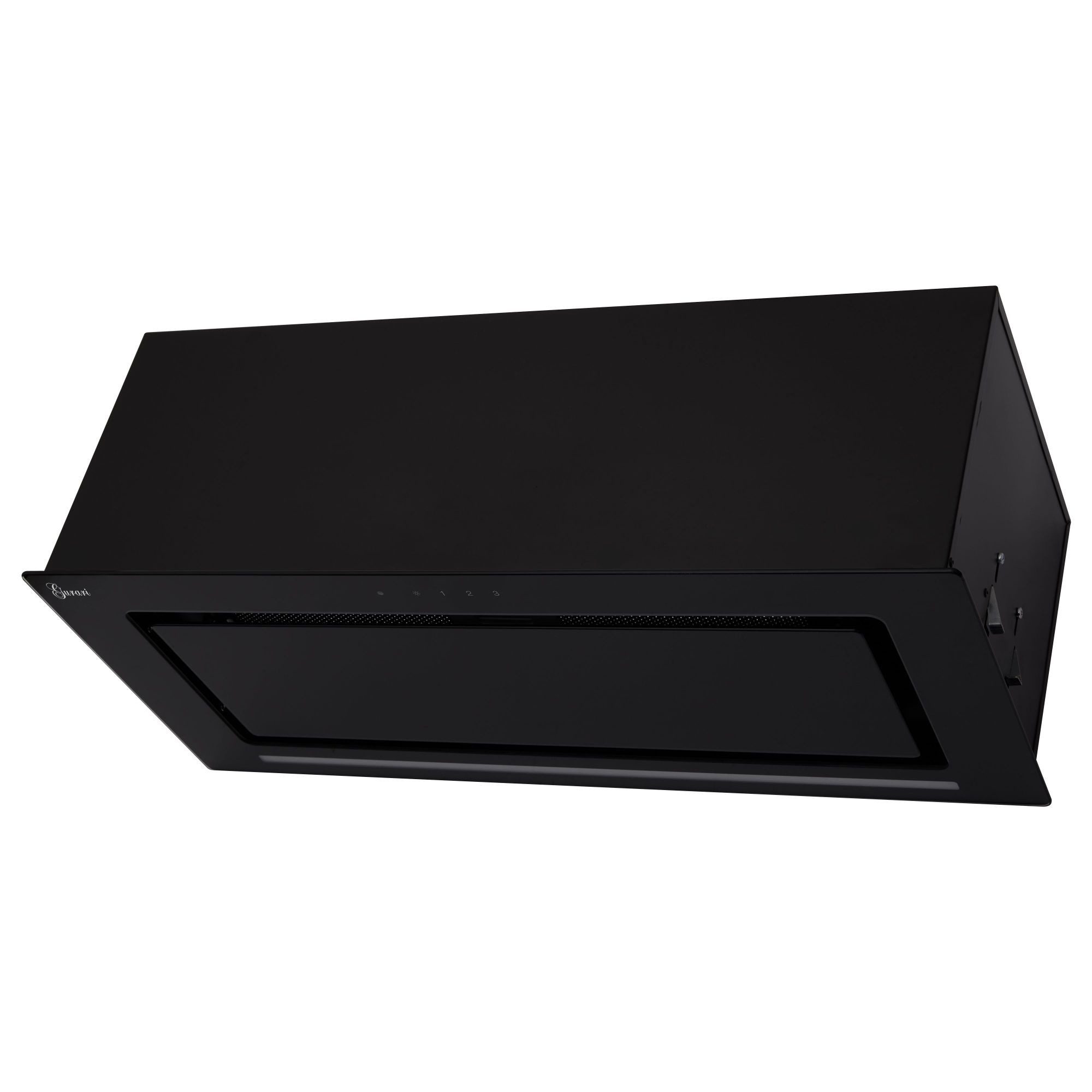 GURARI Deckenhaube GCH E 217 BL 90 PRIME N Dunstabzugshaube 90 cm 1000m³/h GCH E 217 BL 90 PRIME N Dunstabzugshaube 90 cm 1000m³/h, Dunstabzugshaube 90 cm, Schwarz Glas, 1000m³/h