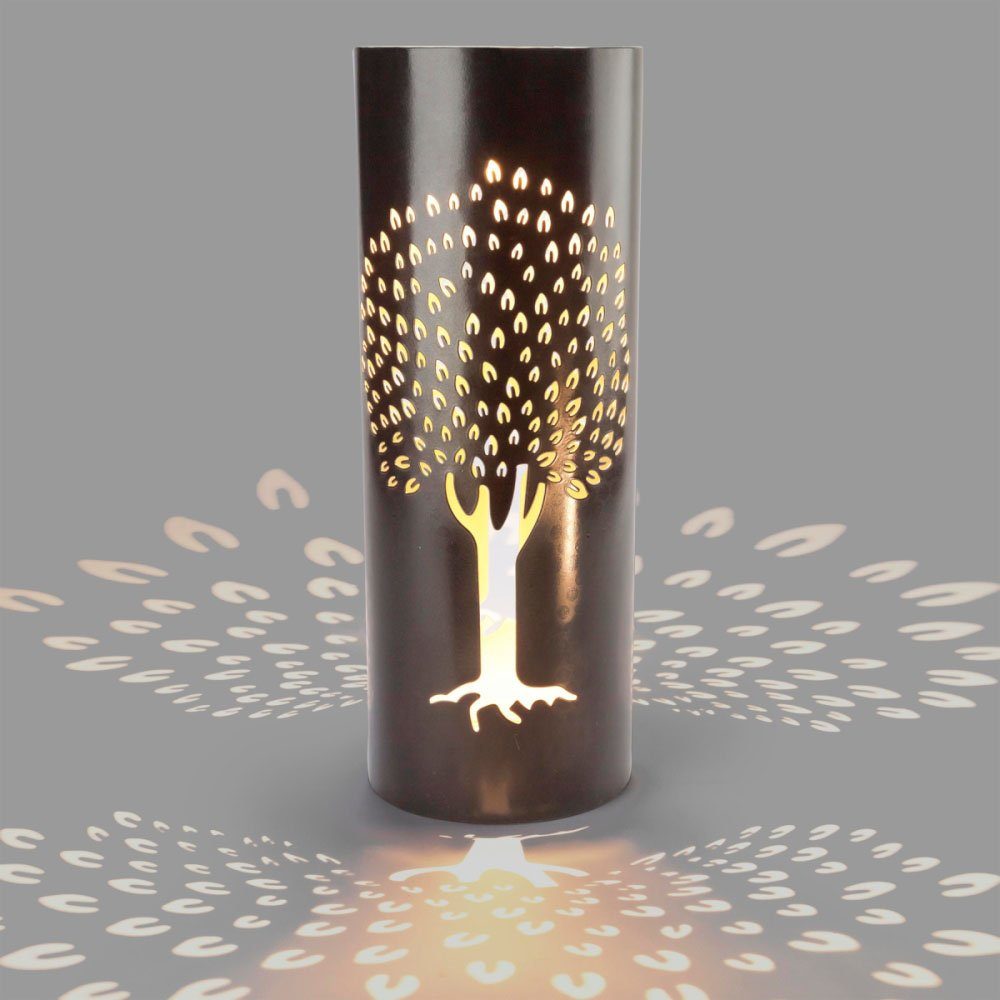 Schneider LED Warmweiß Magic integriert, fest Tree, Gartenleuchte LED