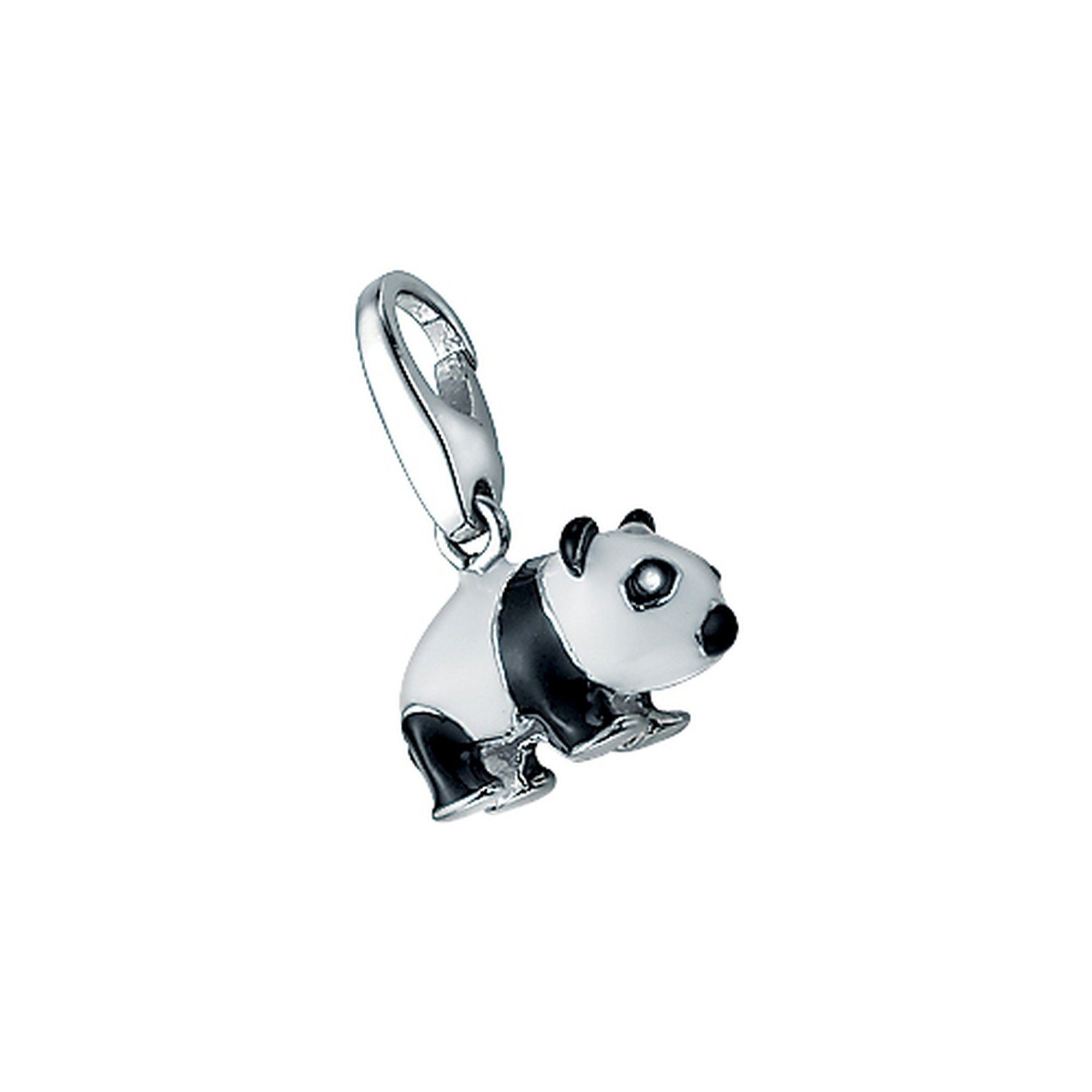 GIORGIO MARTELLO MILANO Charm-Einhänger Panda, Silber 925