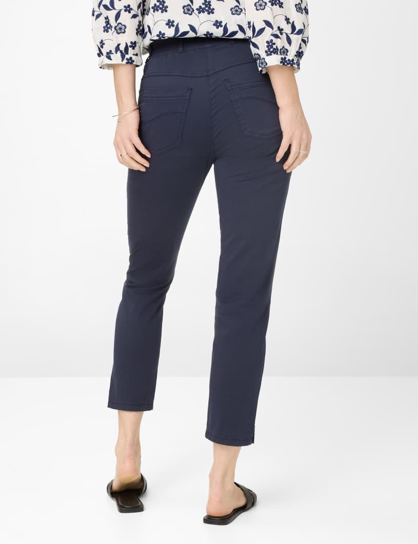 Brax Stretch-Jeans RAPHAELA BY BRAX LAVINA ZIP 6/8 navy 10821220 11-1908-22