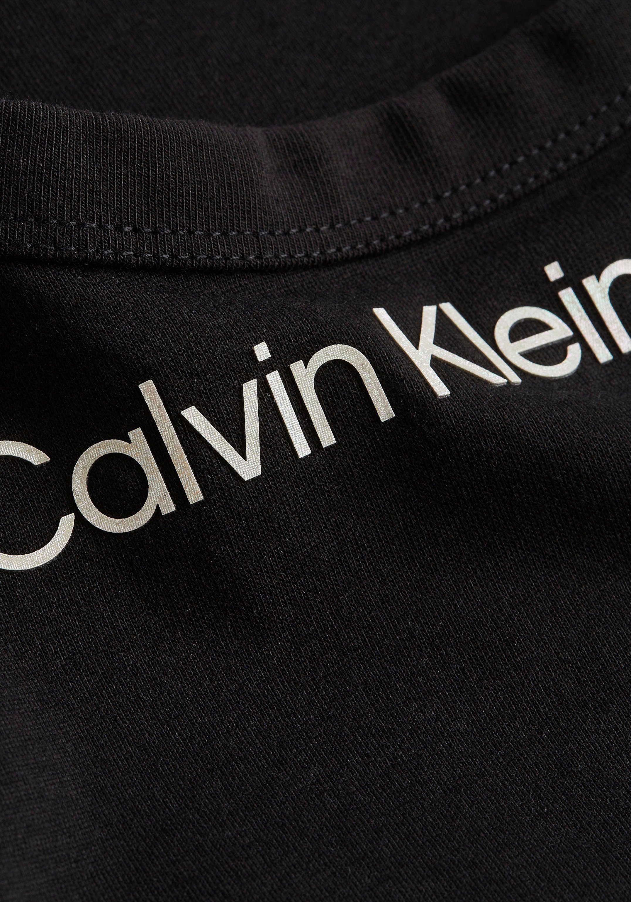 Damen Tops Calvin Klein Jeans Tanktop SHRUNKEN INSTITUTIONAL TANK TOP mit Calvin Klein Jeans Logoschriftzug auf der Brust