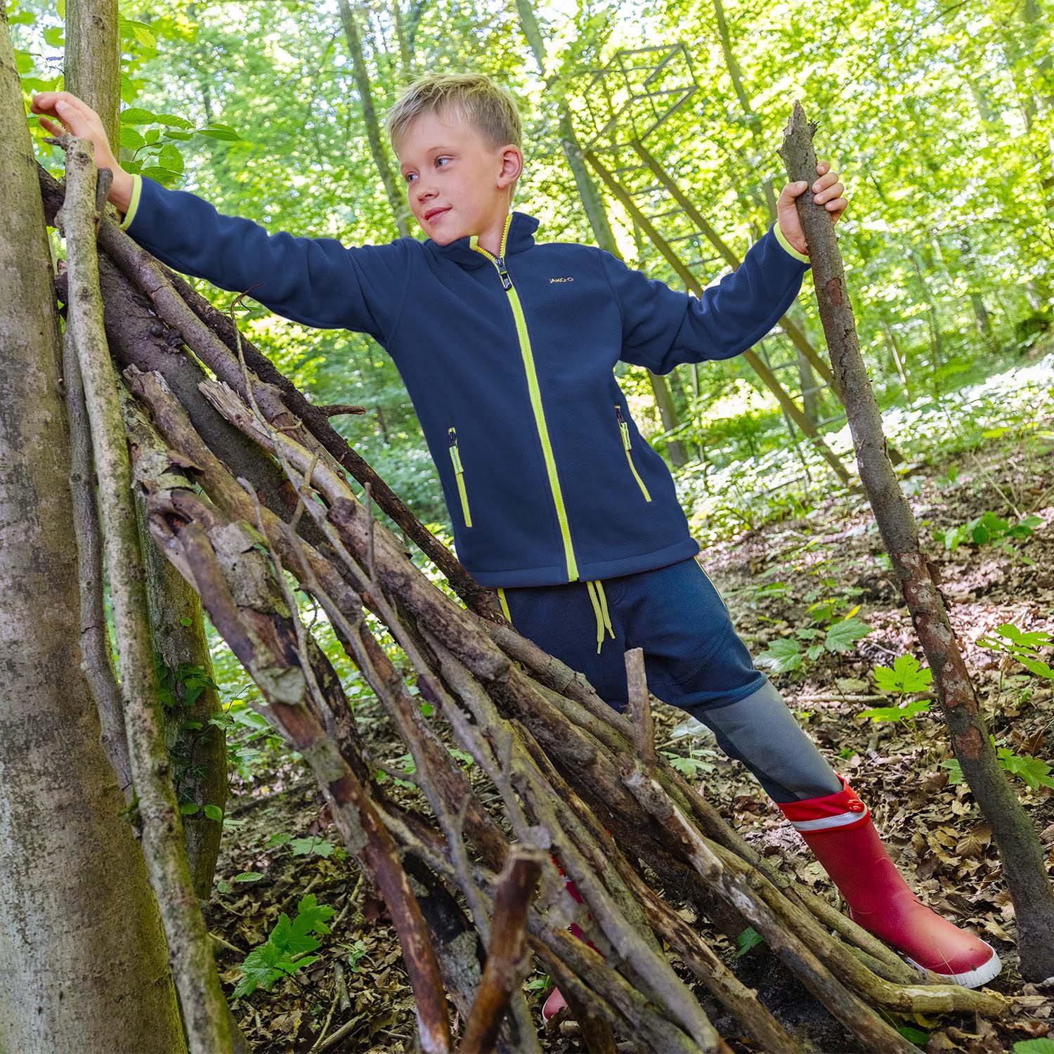 JAKO-O Fleecejacke JAKO-O Fleecejacke Basic Kinder Baby marine