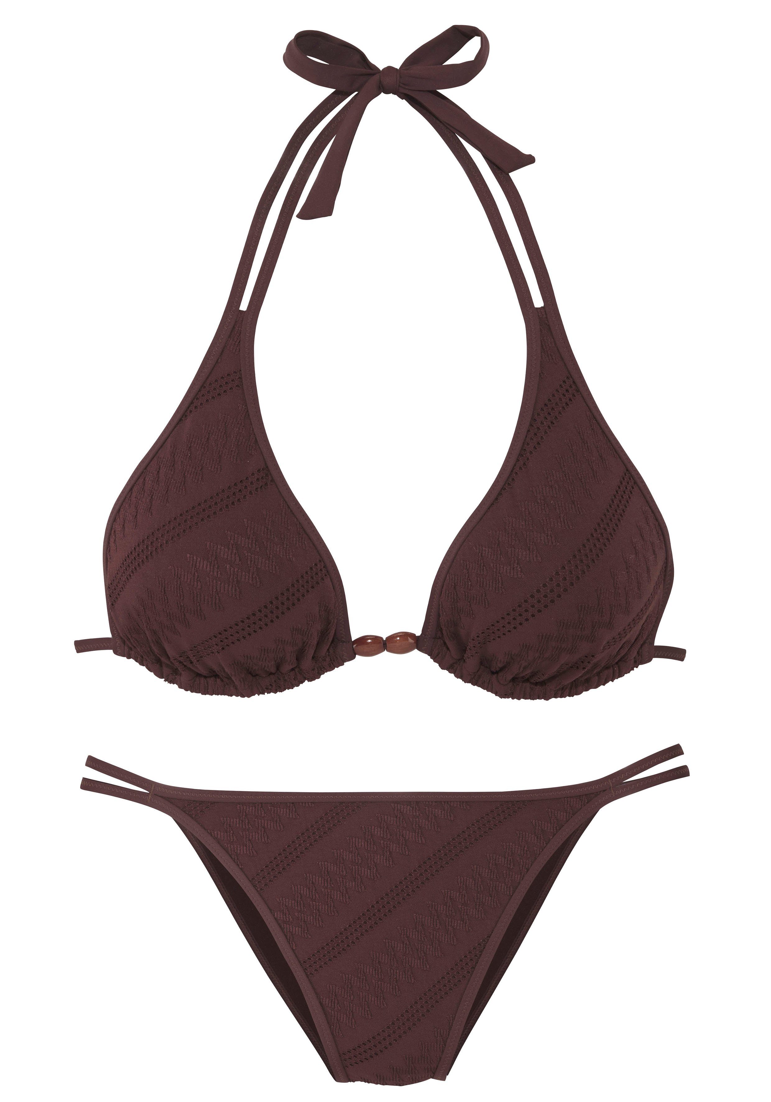 s.Oliver Triangel-Bikini Naila (Set) mit Struktur günstig online kaufen