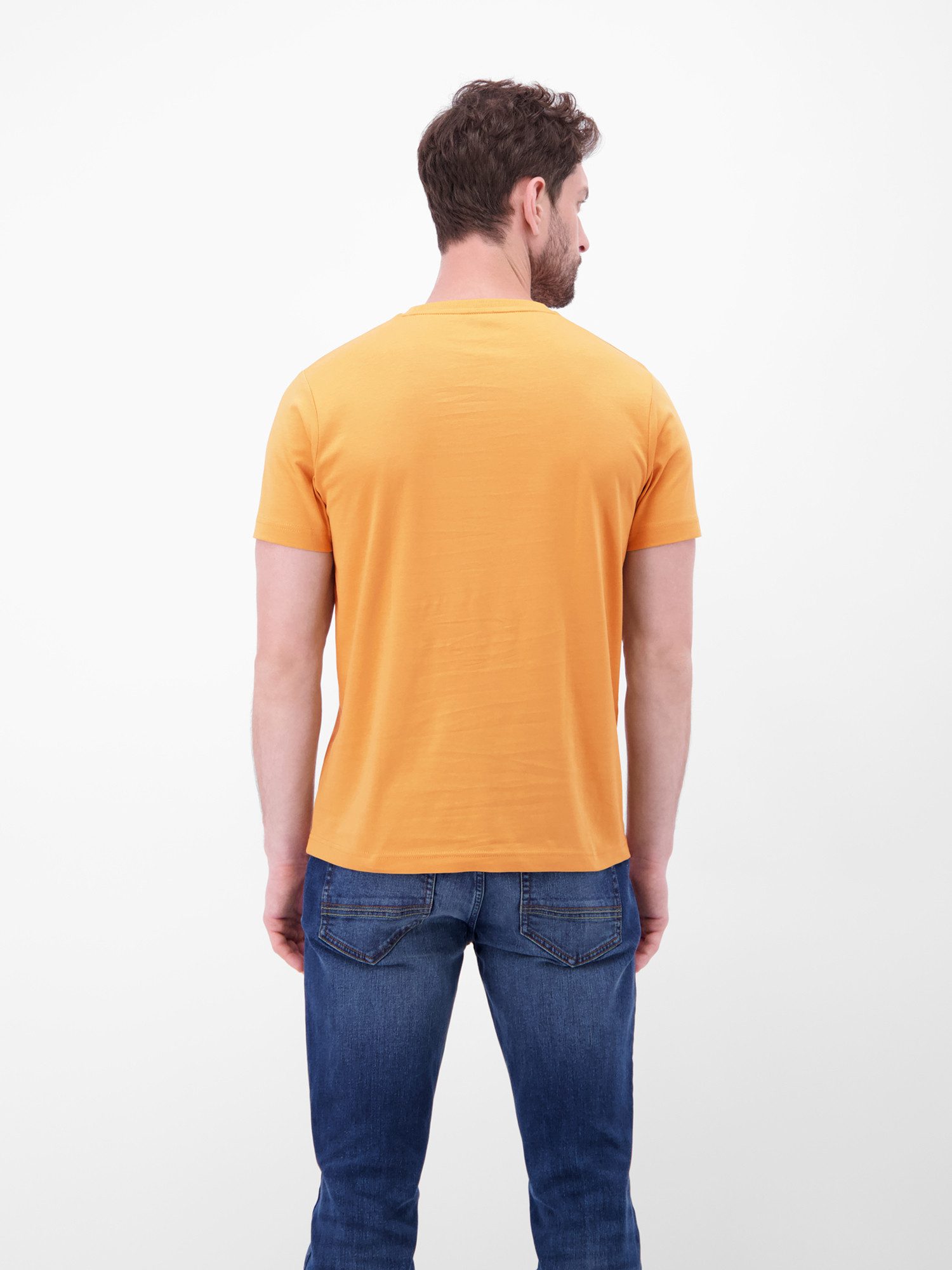 LERROS T-Shirt T-Shirt aus Baumwolle mit Brustprint