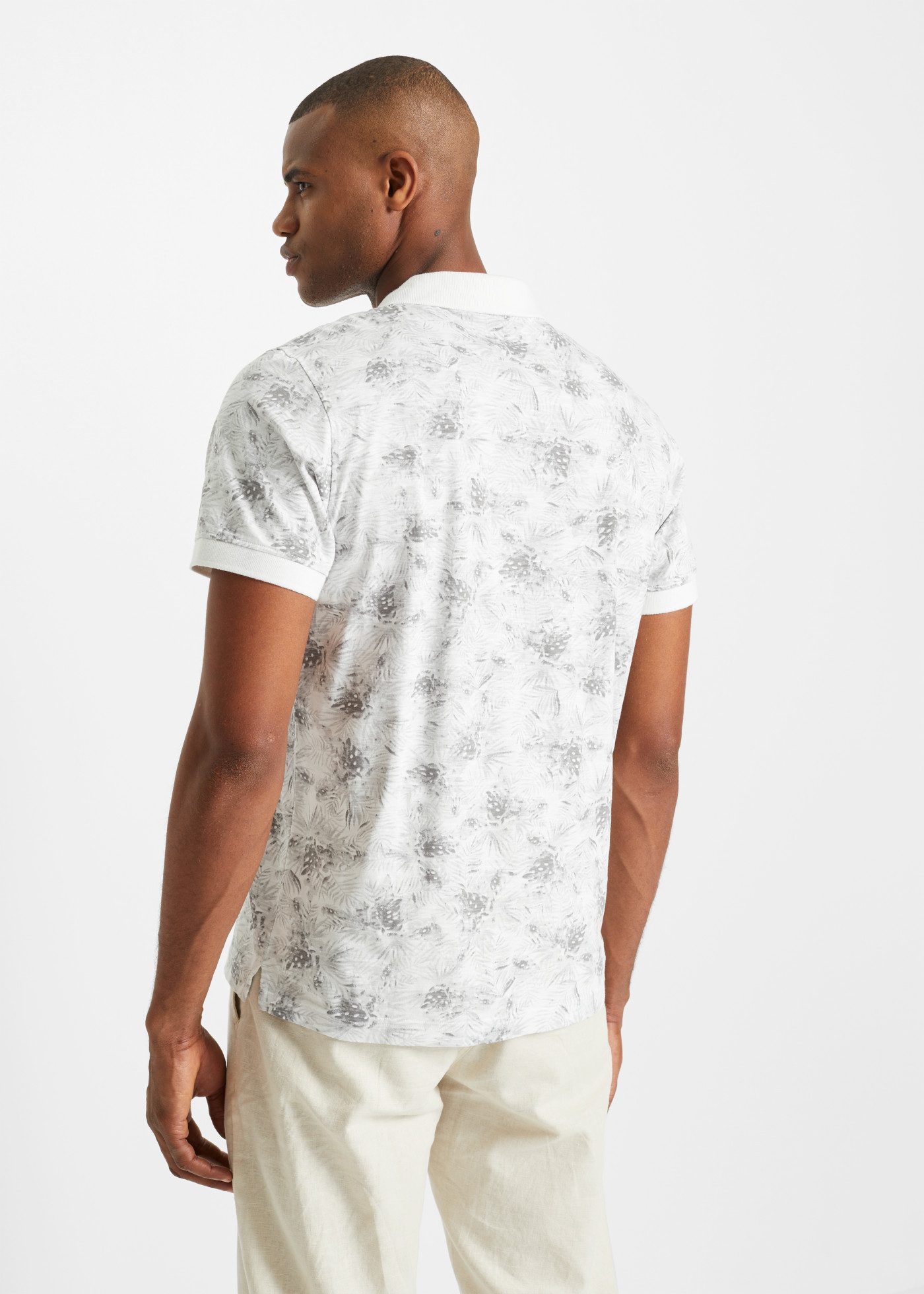 bonprix Poloshirt mit Polokragen, Kurzarm-Design, aus Baumwolle, Regular Fit