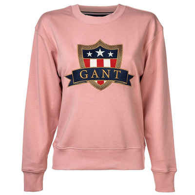 Gant Sweater »Damen Sweatshirt - Banner Shield Sweat, Sweater,«