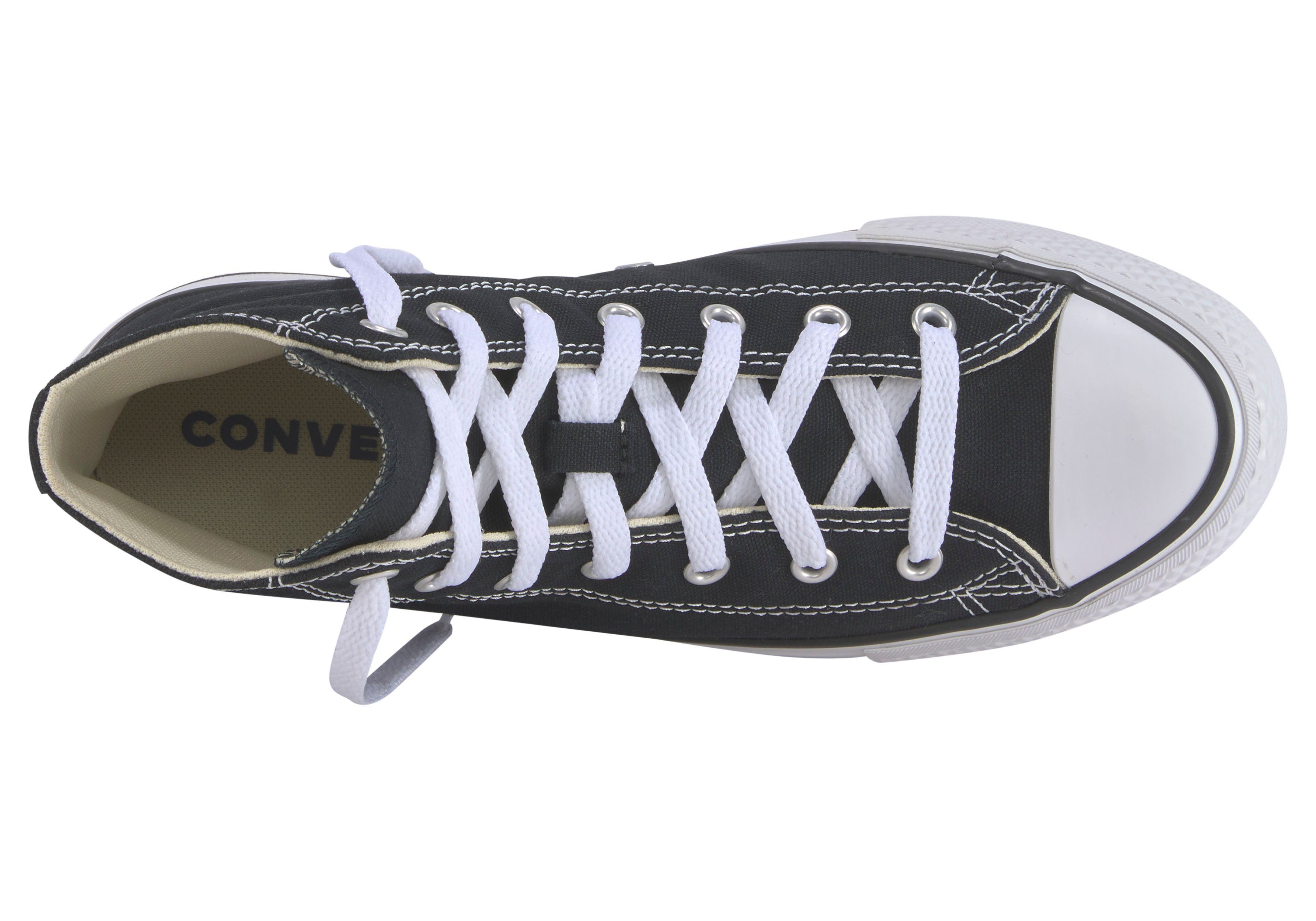 schwarz-weiß CHUCK LIFT STAR TAYLOR EVA Sneaker Converse ALL CANV