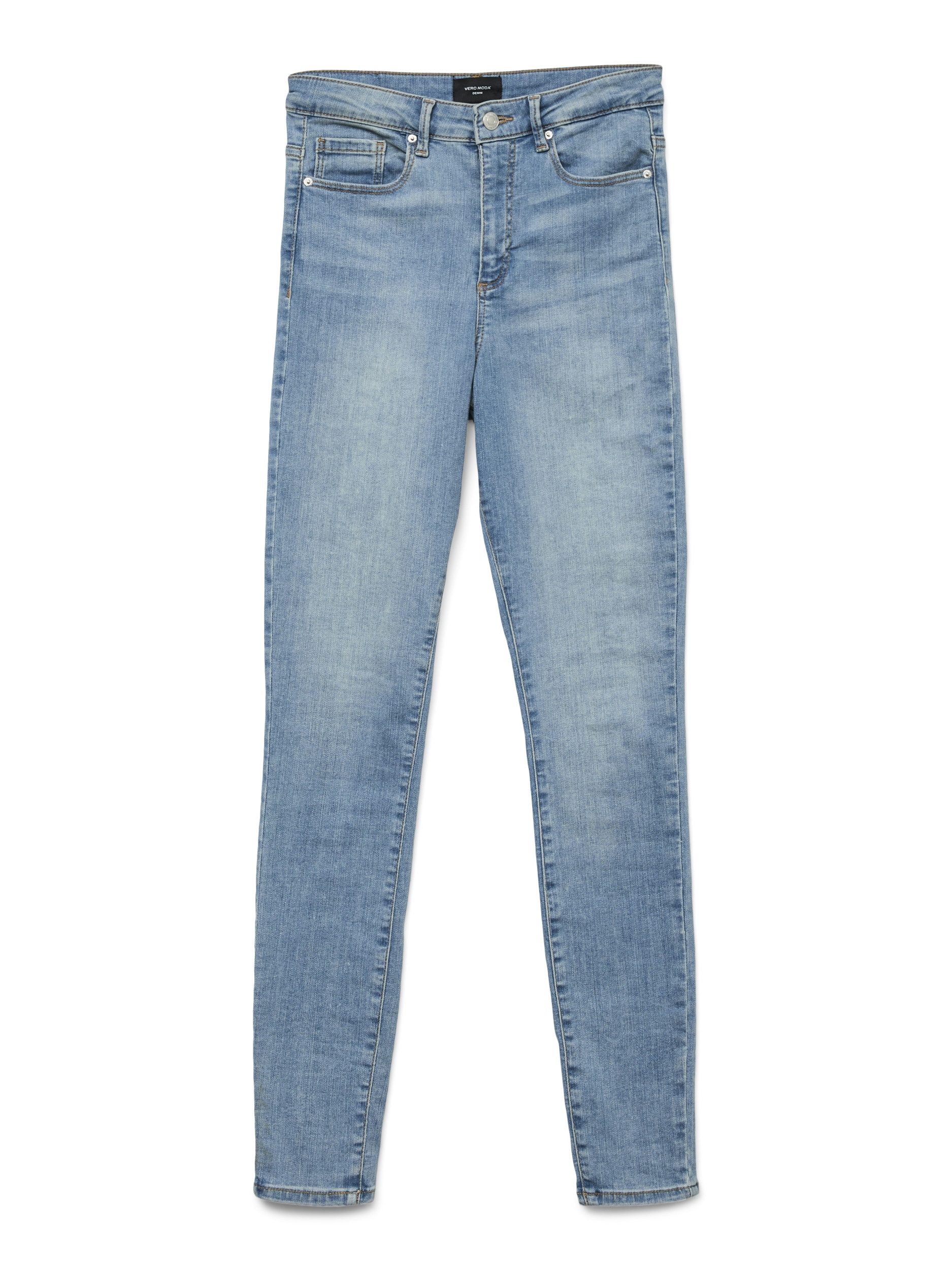 Vero Moda Bequeme Jeans VMSOPHIA HW SKINNY JEANS LT BL NOOS