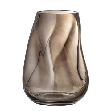 Bloomingville Dekovase Ingolf 19,5 x 26 x 18 cm Braun Glas