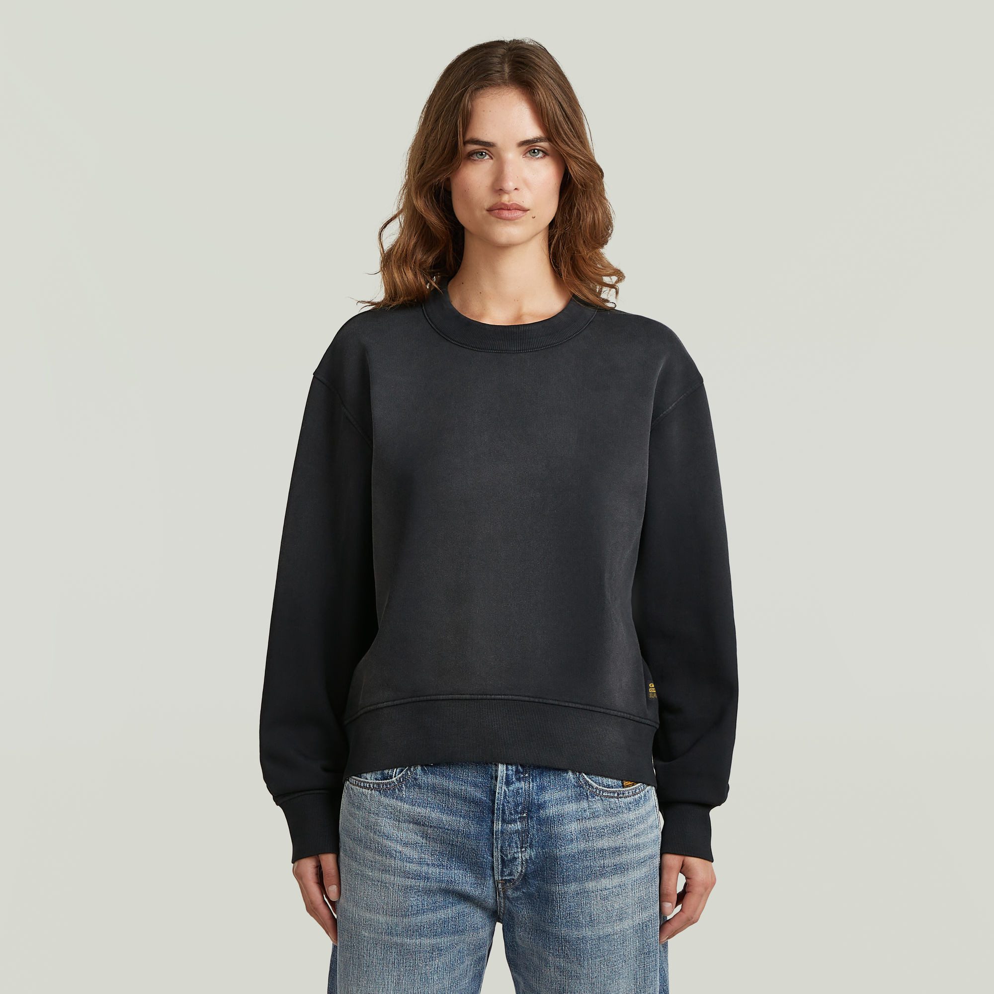 G-STAR Sweatshirt Unit Relaxed wmn aus Baumwolle, Rundhalsform