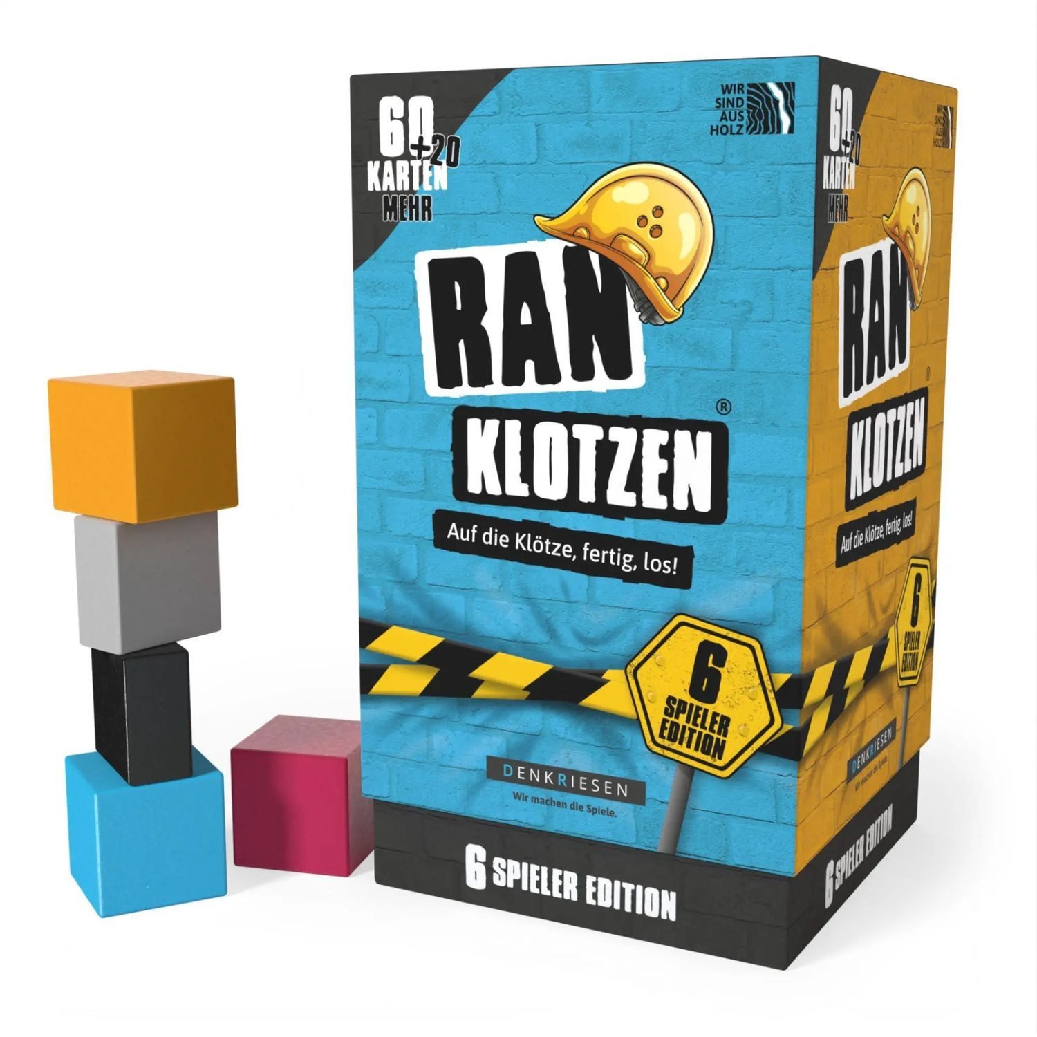 Denkriesen Spiel DENKRIESEN - RANKLOTZEN® - "Auf die Klötze, fertig, los!" - 6...