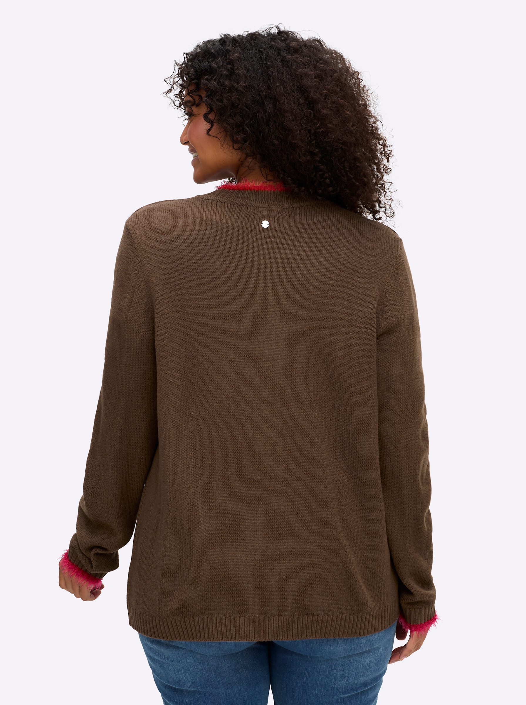 Sheego Strickjacke Strickjacke . günstig online kaufen