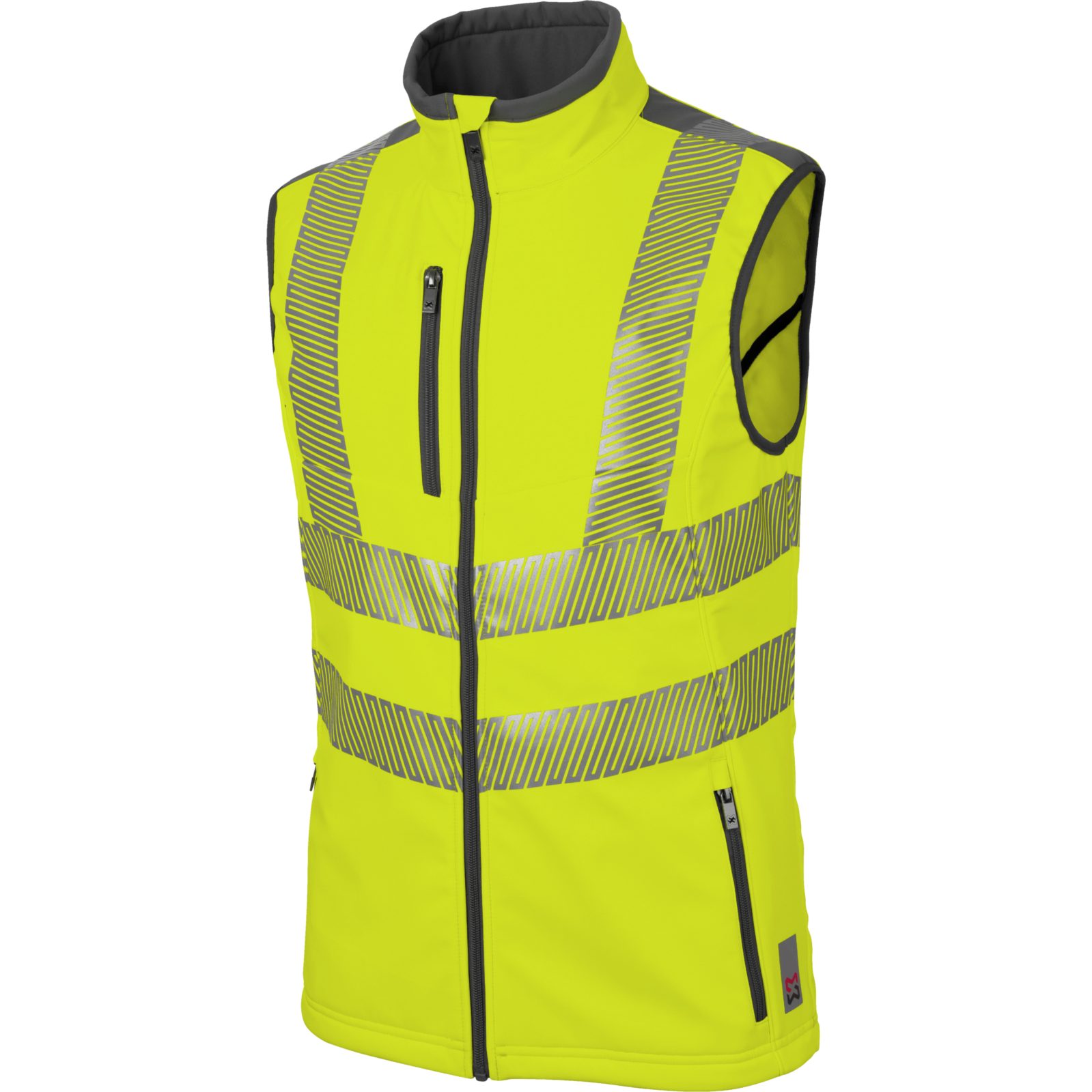 Warnweste Neon EN20471 2 für Herren