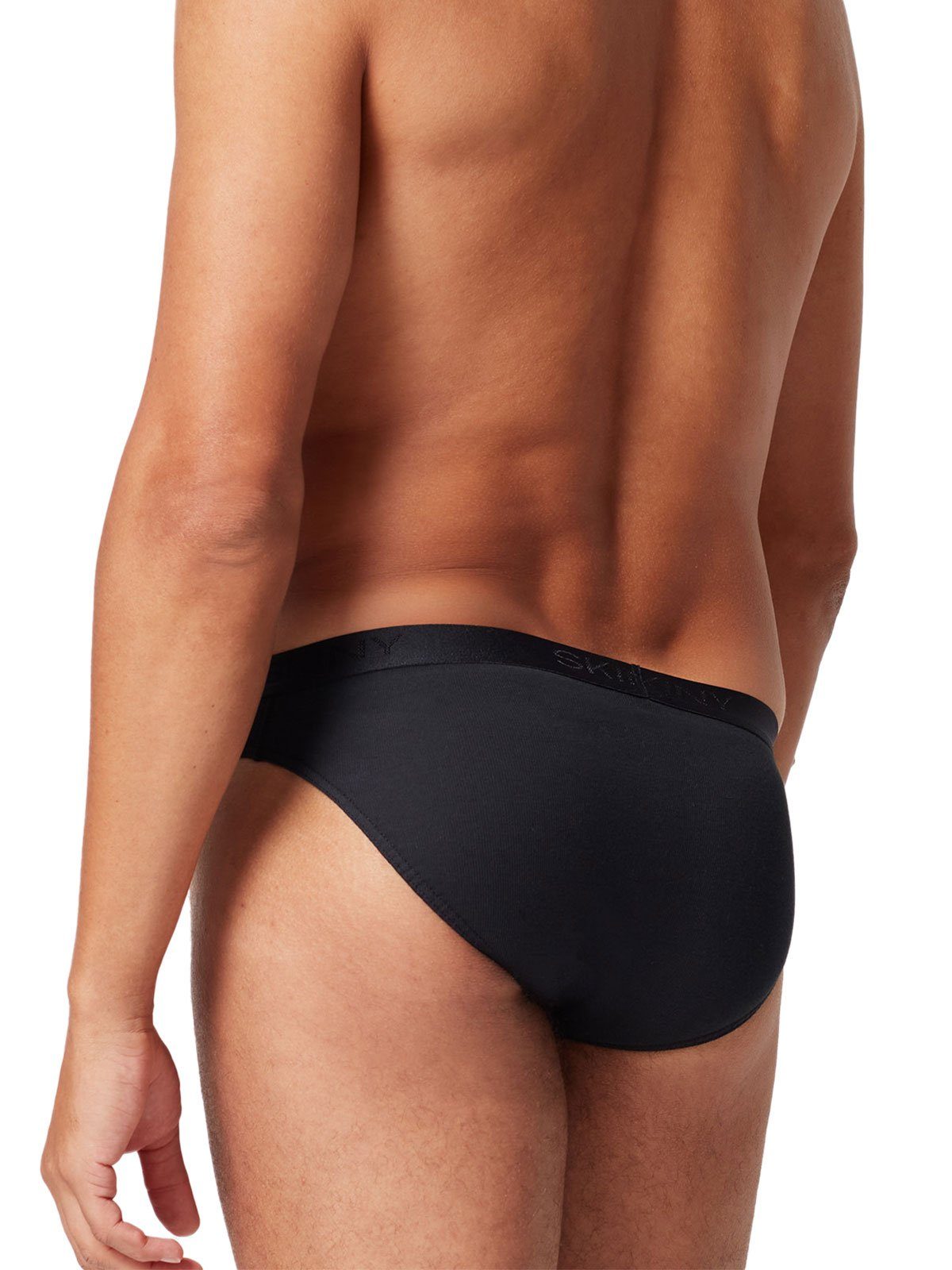 Skiny Slip Herren Brasil Slip 2er Pack Cotton Rib (Packung, 2-St) -