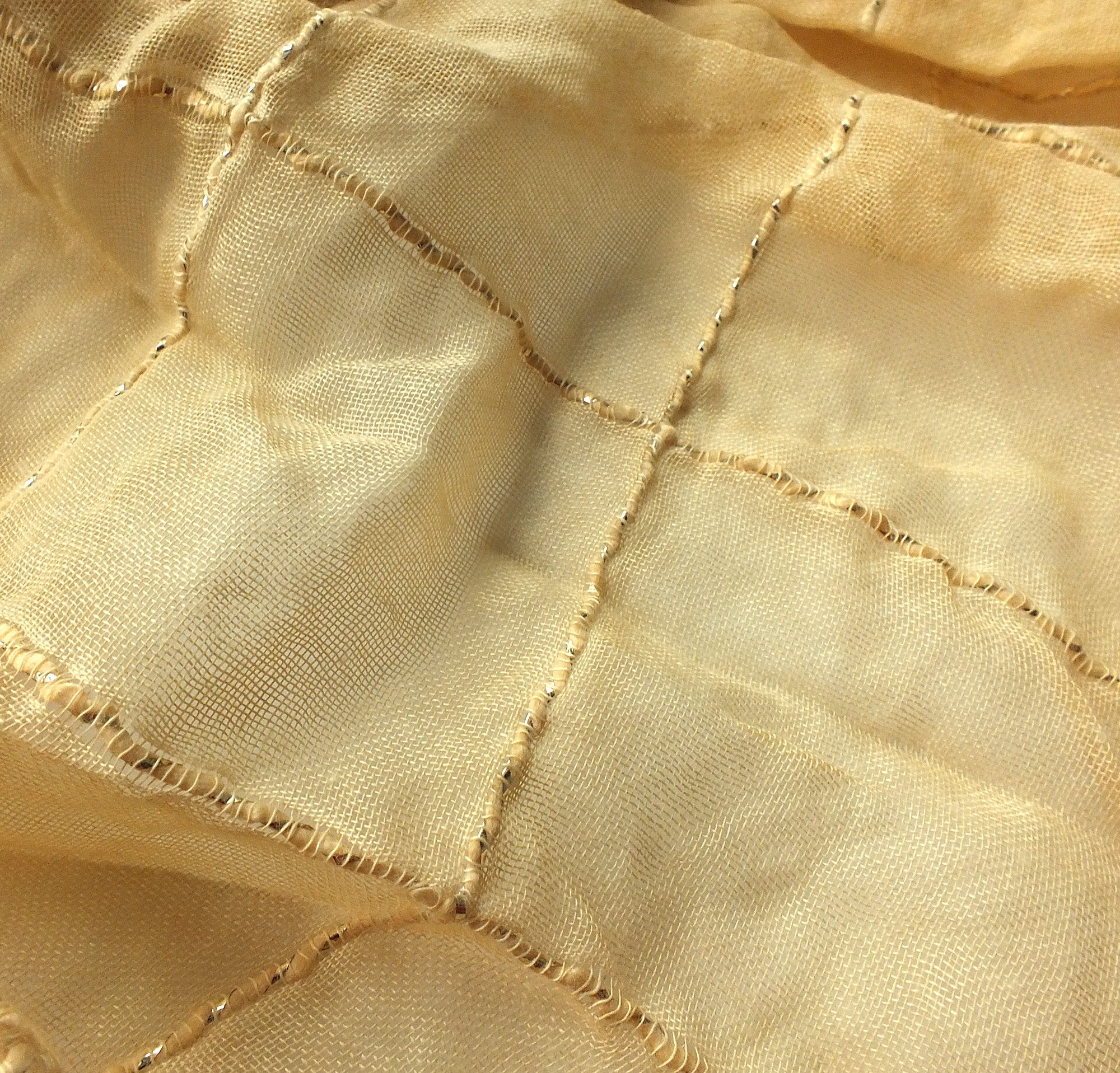 chic4home Schal Dreamy Flair, (1-St. 1-teilig), sommerlicher Damen Schal Batik-Look mit glitzernden Streifen