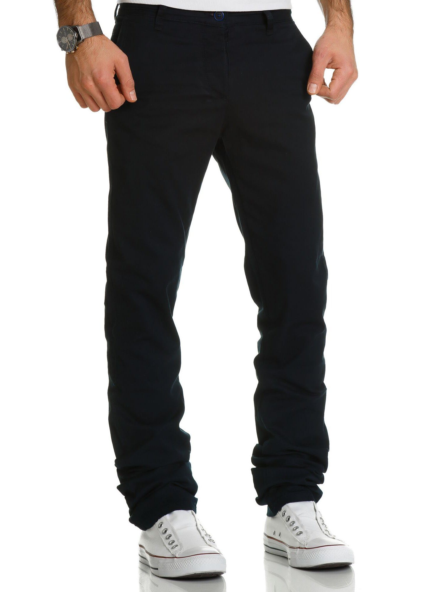 REPUBLIX Chinohose ANDREW Herren Jeans Hose im Regular Slim-Fit Schnitt günstig online kaufen