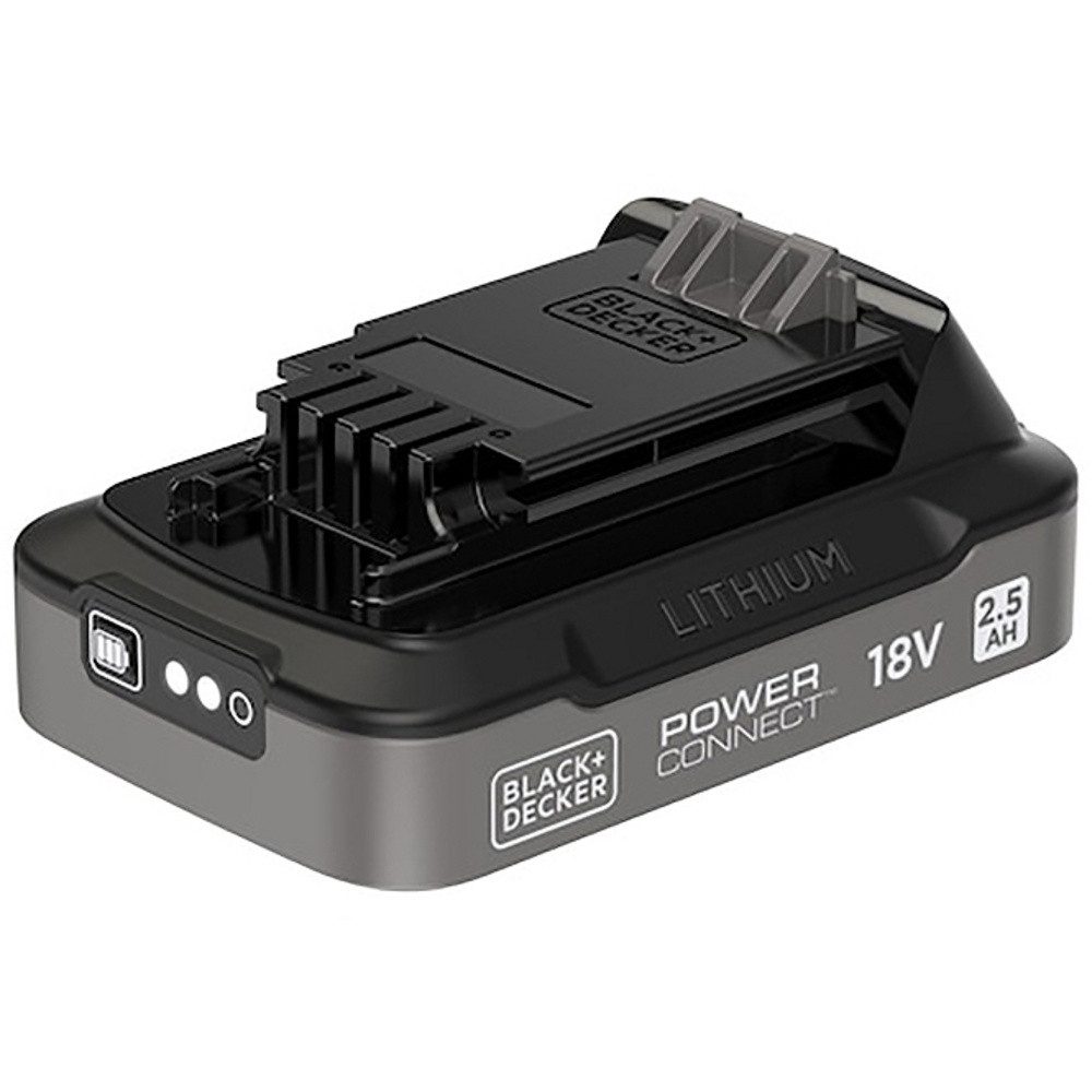 Black + Decker Black & Decker BDL2518S-XJ Werkzeug-Akku 18 V 2.5 Ah Li-Ion Akku