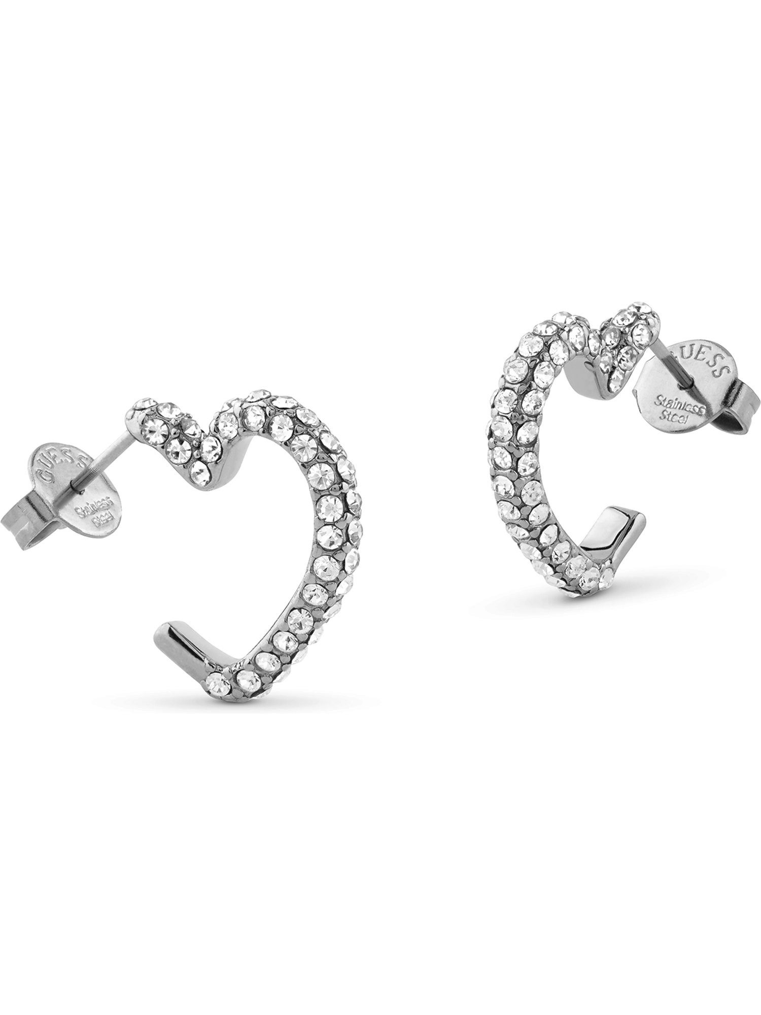 Guess Paar Серьги-кольца Guess Damen-Creolen Edelstahl (Paar)