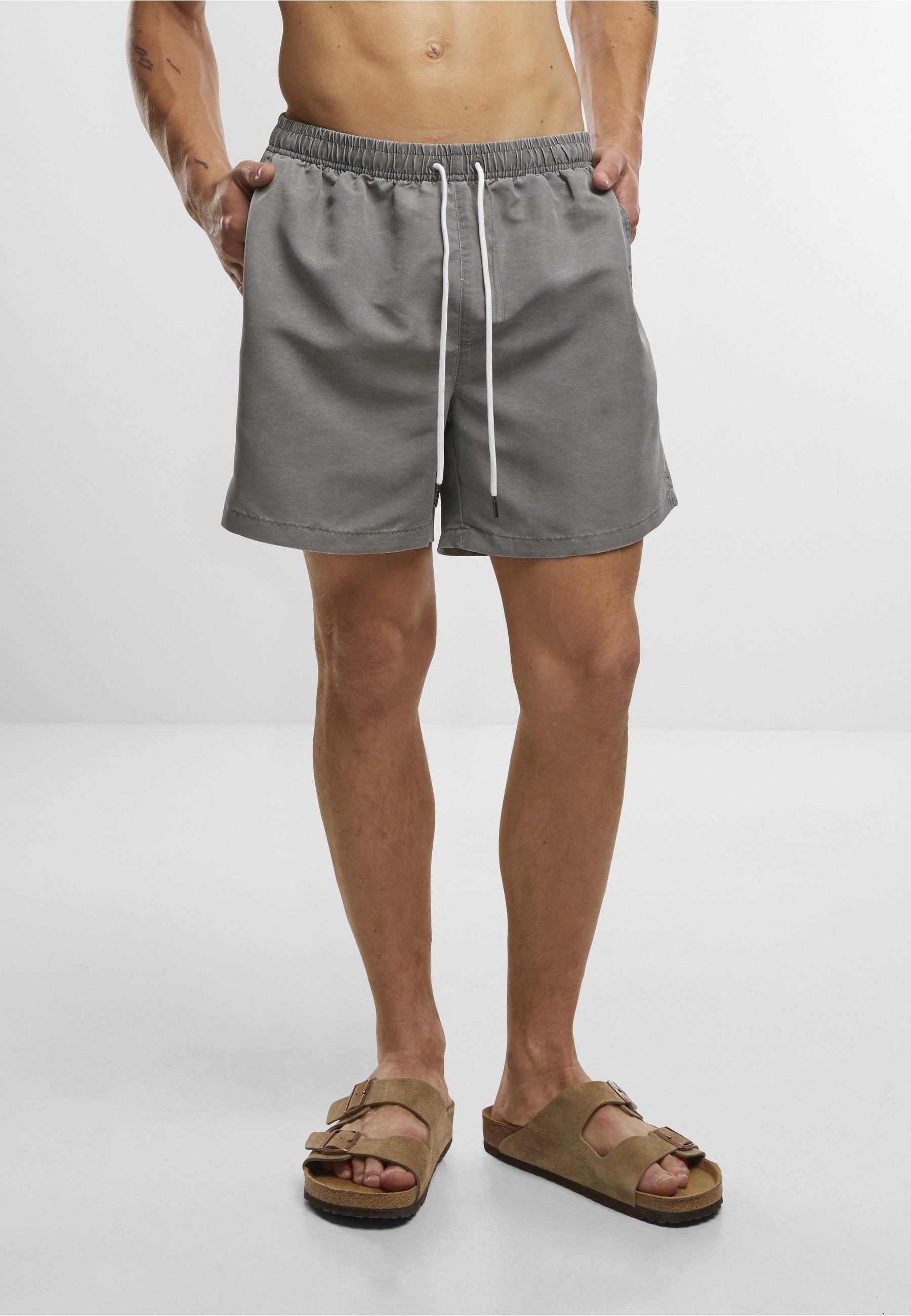 URBAN CLASSICS Badeshorts Urban Classics Washed Swim Shorts