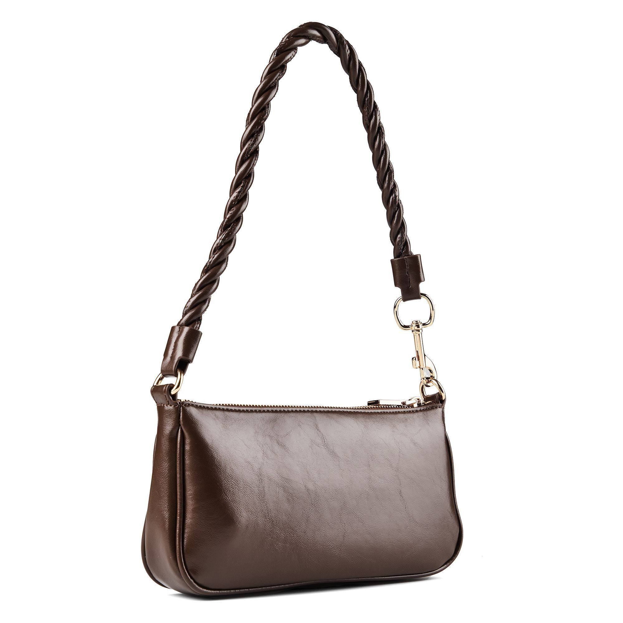 LOVE MOSCHINO Schultertasche Cipria, Lederfaserstoff